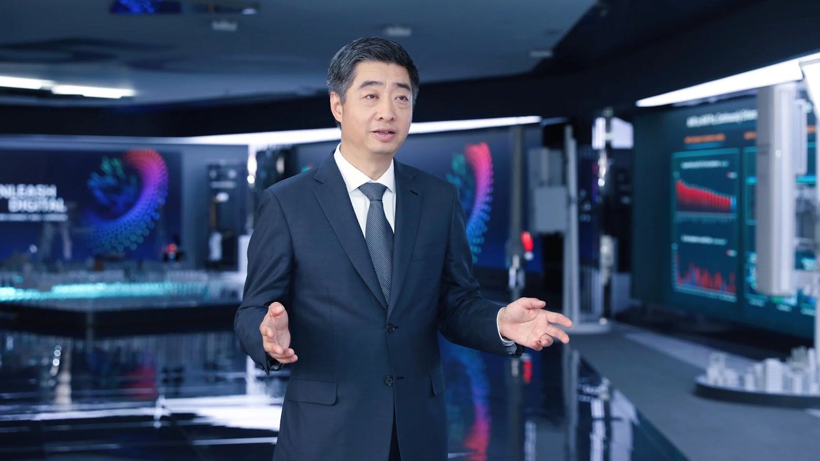 Ken Hu, wechselnder Vorsitzender von Huawei, blickt positiv auf 2024.
