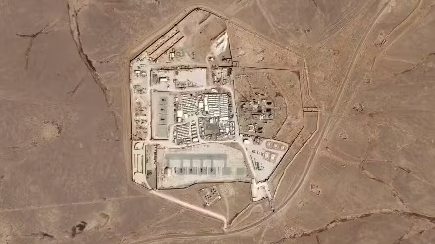 Der US-Posten Tower 22 an der jordanisch-syrischen Grenze.