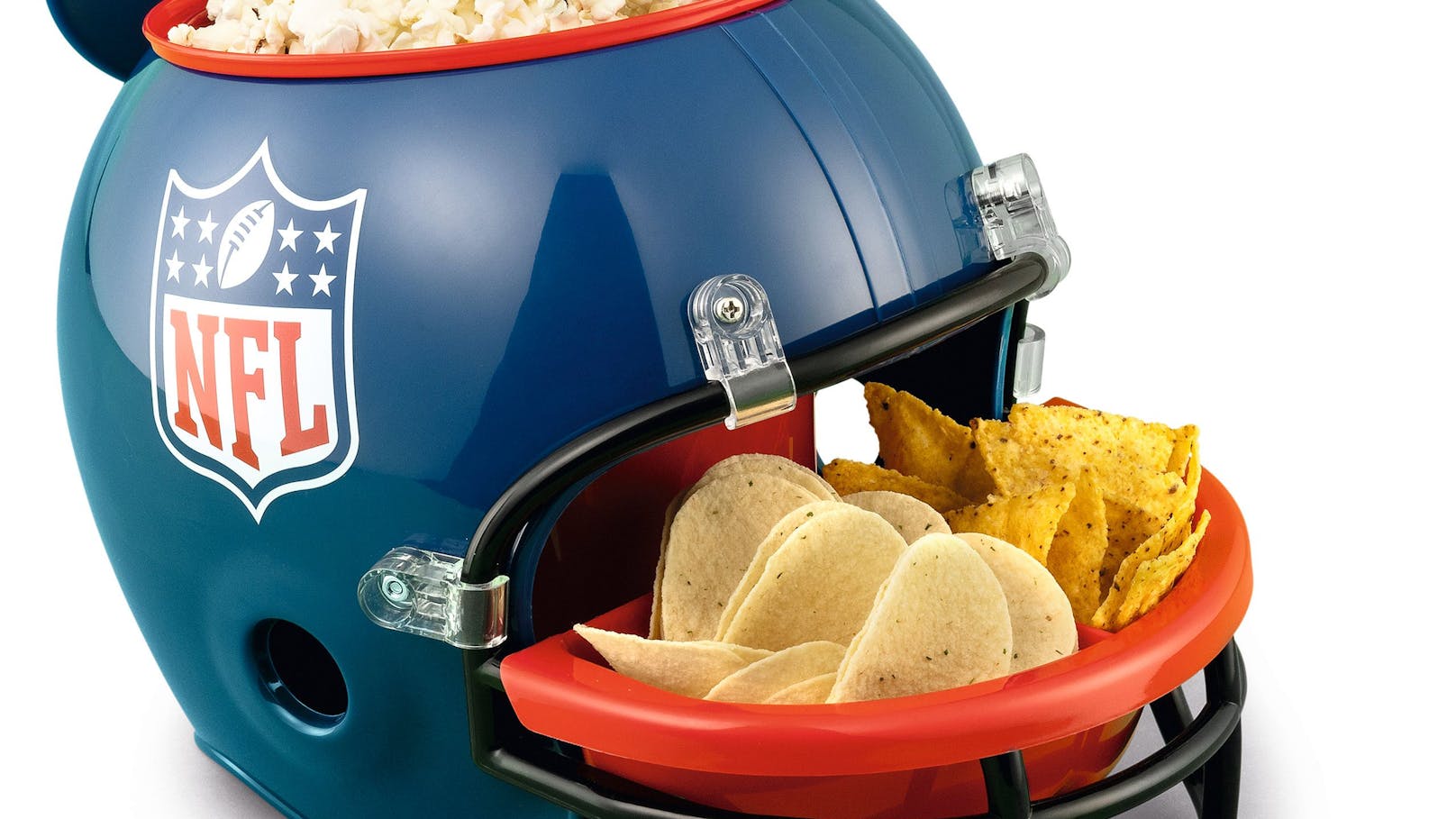 Snack-Helm gibt's für Football-Fans beim Diskonter