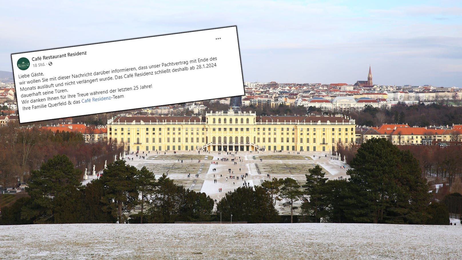 Kult-Lokale in Schönbrunn müssen jetzt zusperren