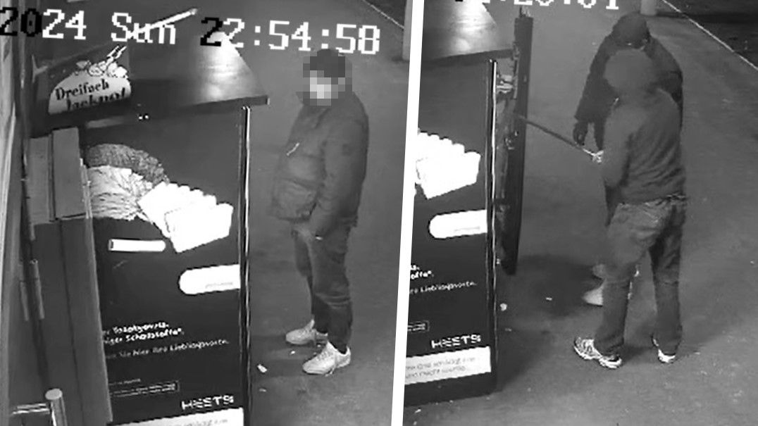 Dümmster Dieb Österreichs ließ sich vor Coup filmen.