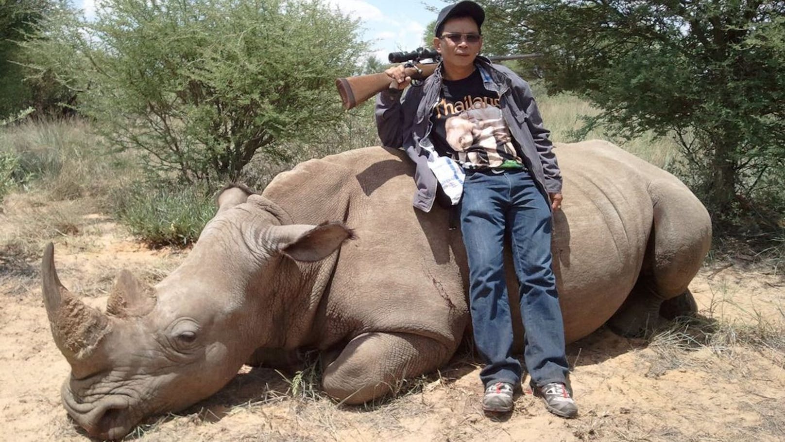 Chumlong Lemtongthai erlegte Wildtiere in Südafrika und verbüßt dort eine lange Haftstrafe.