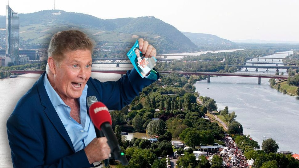 David Hasselhoff wird beim Open Air Festival ordentlich Stimmung machen.