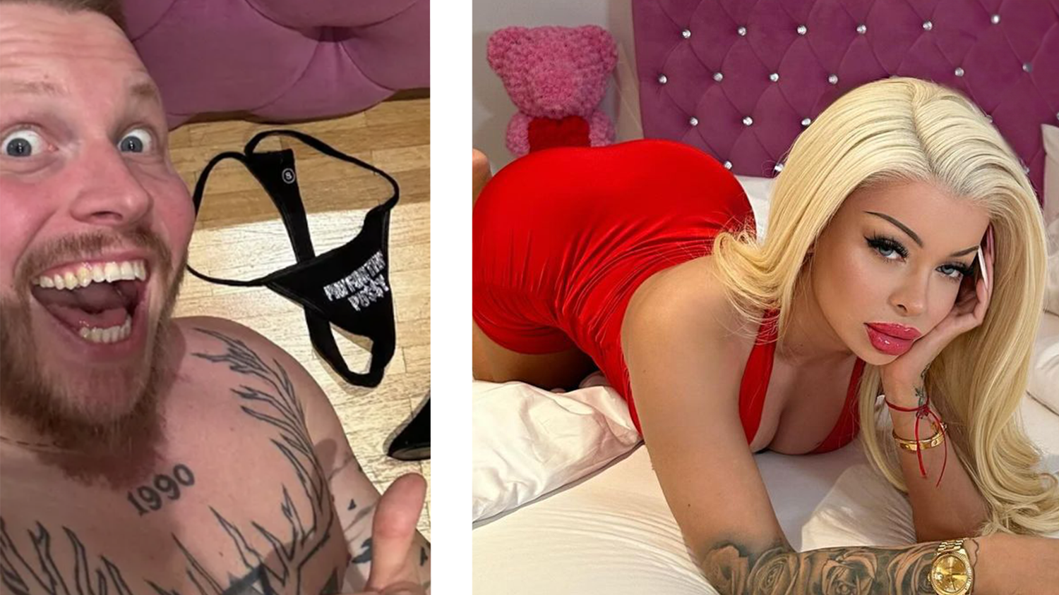 Katja Krasavice und Fintch hatten eine Verabredung für eine heiße gemeinsame Nacht.