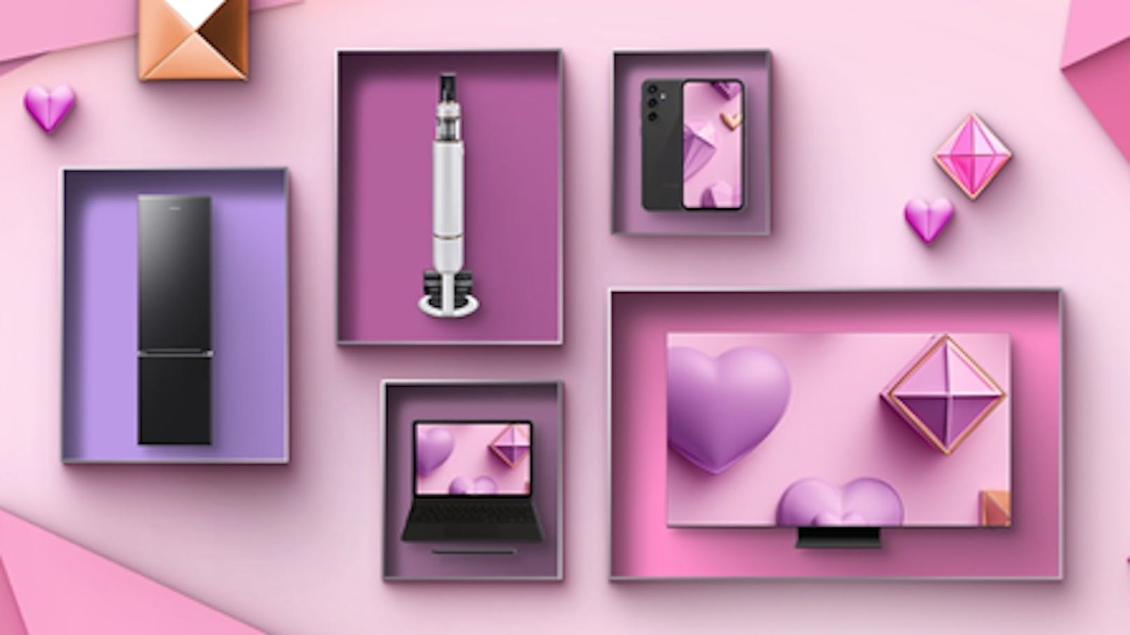 Samsung zelebriert die Liebe mit Valentinstagsangeboten bis 15.02.2024.