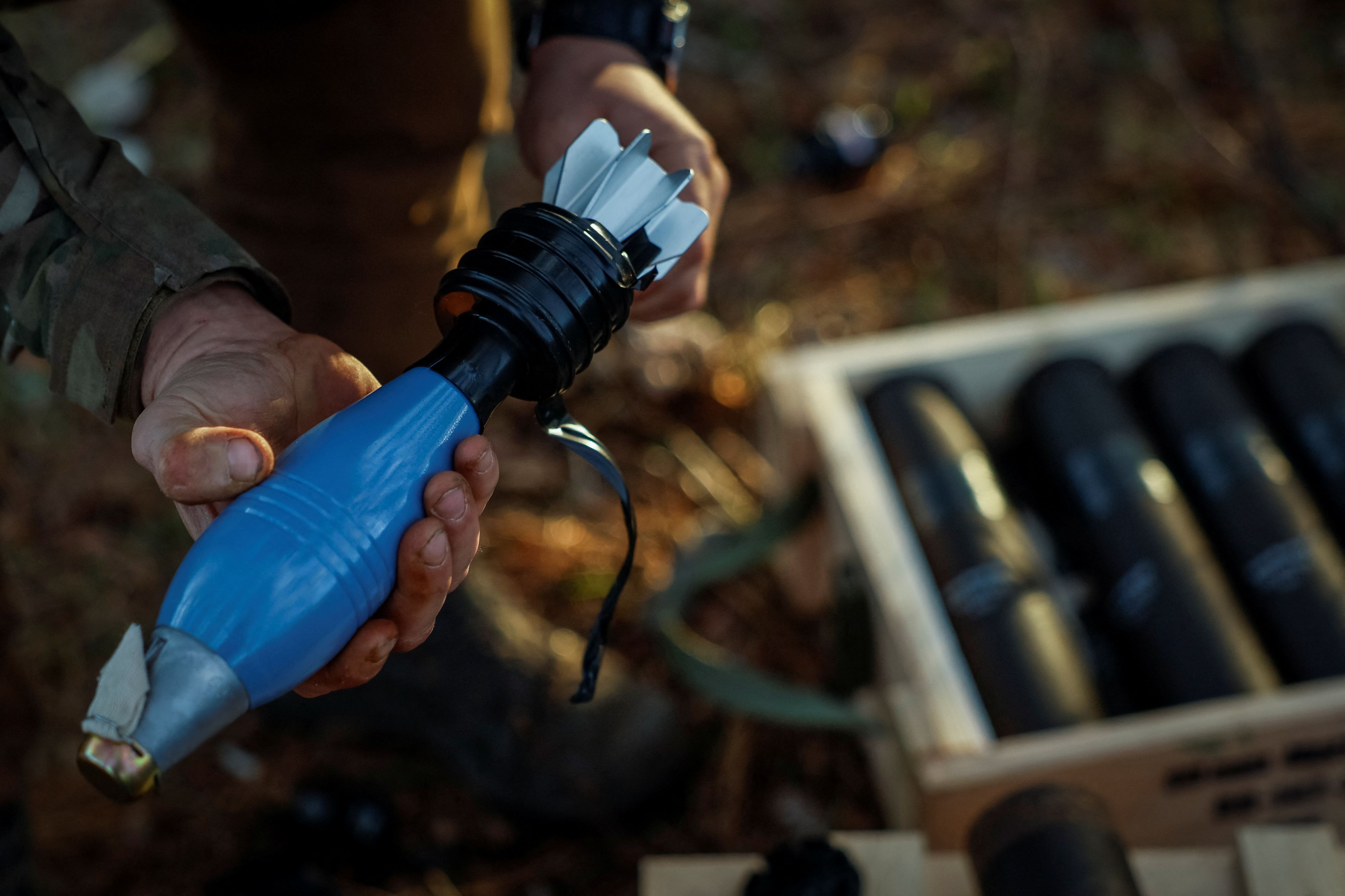 Die EU wird voraussichtlich nur die Hälfte ihrer zugesagten Munition an die Ukraine liefern können.