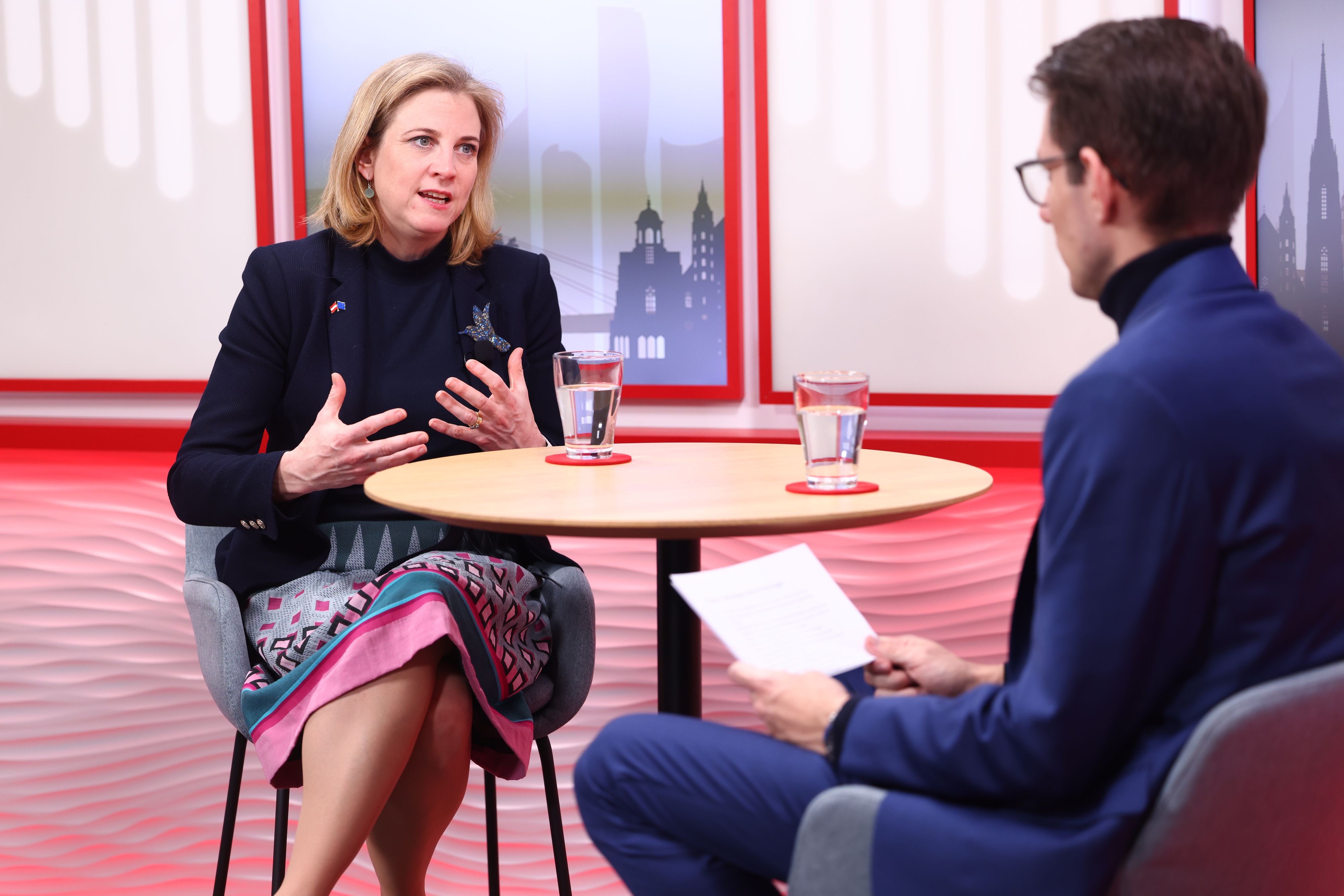 Beate Meinl-Reisinger im <em>