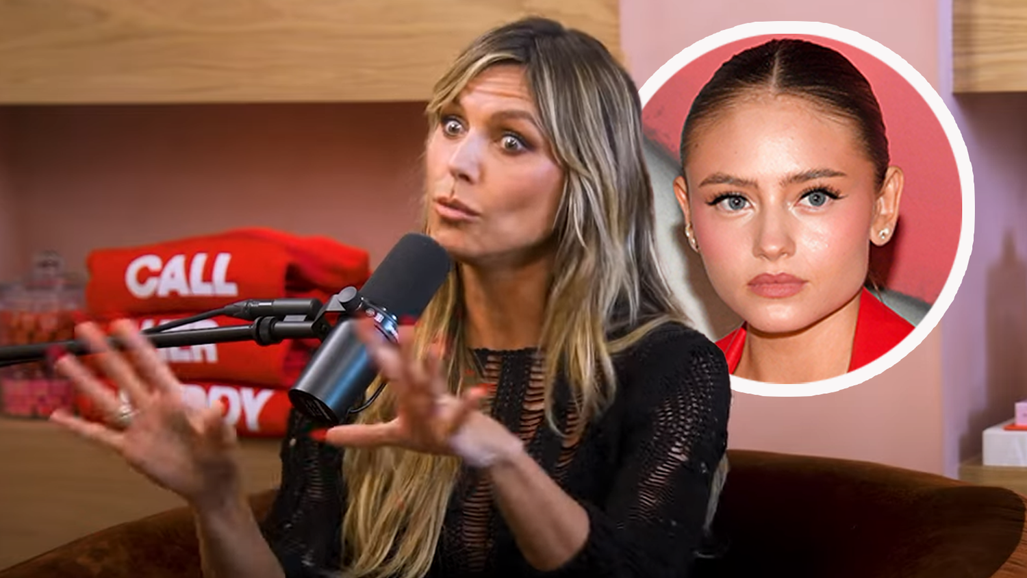 Im Podcast erzählt Leni selbst, wie sie auf den Sex-Schrank ihrer Mama Heidi Klum reagiert hat.