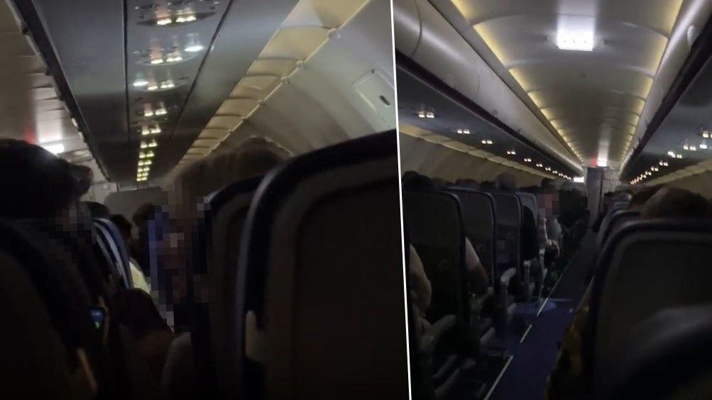 Freitagabend ging es mitten im Flug nach Wien heiß her.