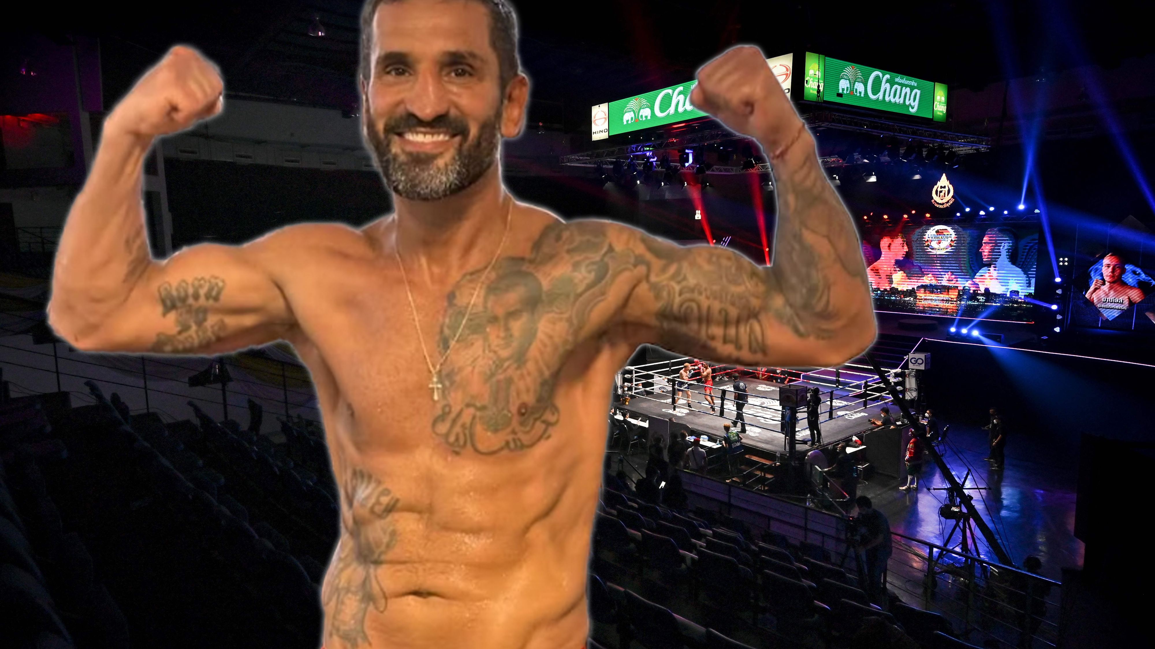 Fadi Merza schickt seine Schützlinge im Lumpinee-Stadium in den Ring.