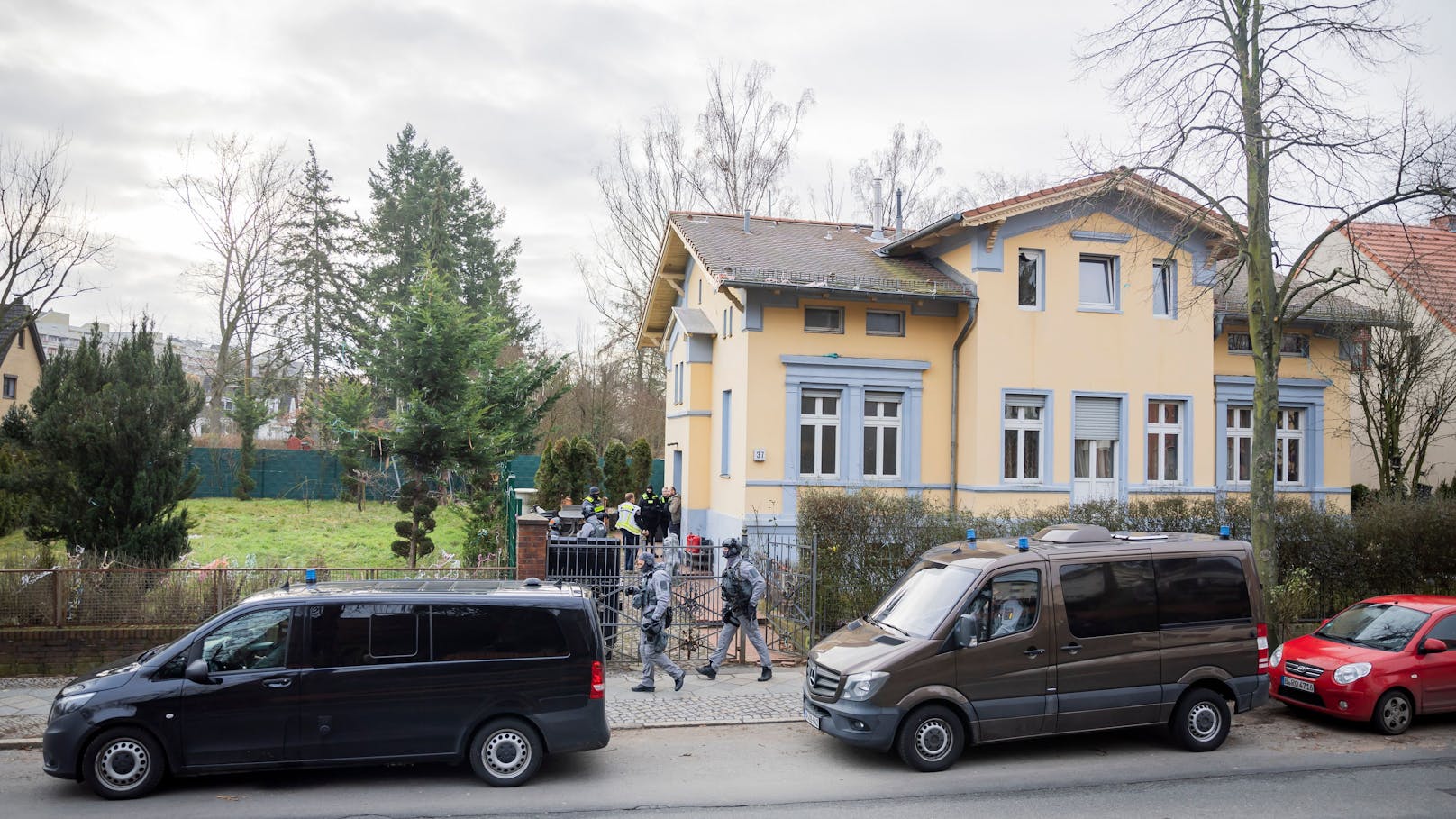 Hauptsitz: In dieser Berliner Villa wohnen 15 Angehörige des berüchtigten Remmo-Clans.