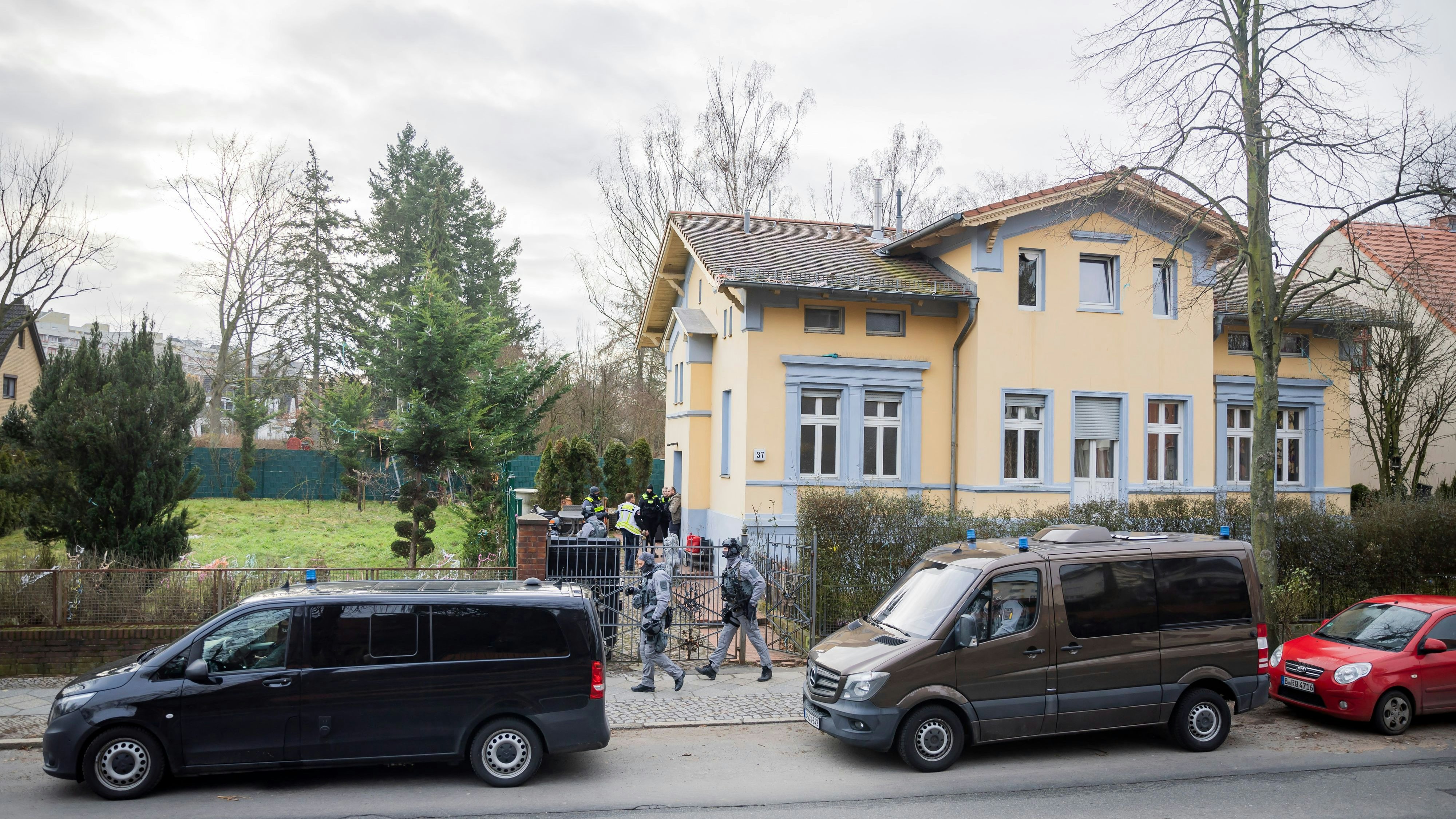 Hauptsitz: In dieser Berliner Villa wohnen 15 Angehörige des berüchtigten Remmo-Clans.