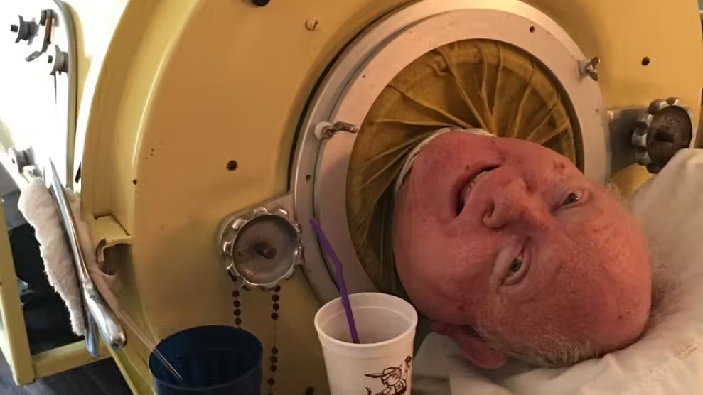 Seit über 70 Jahren lebt Paul Alexander aus Dallas in einer eisernen Lunge.