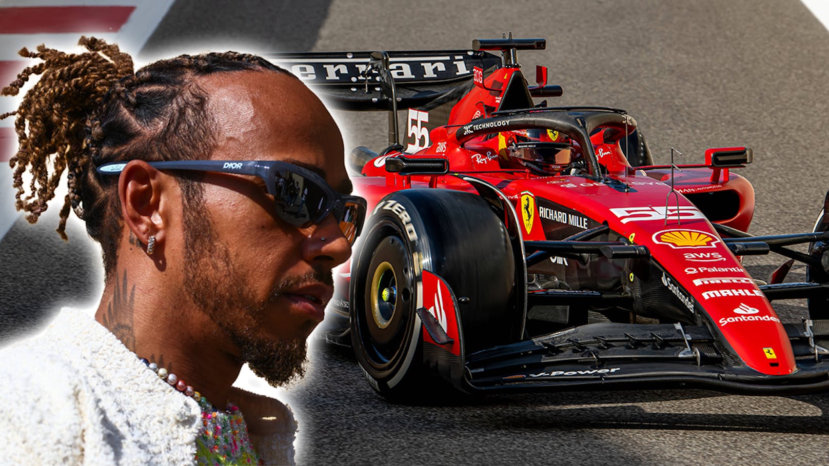 So funktioniert Hamiltons Wechsel-Hammer zu Ferrari