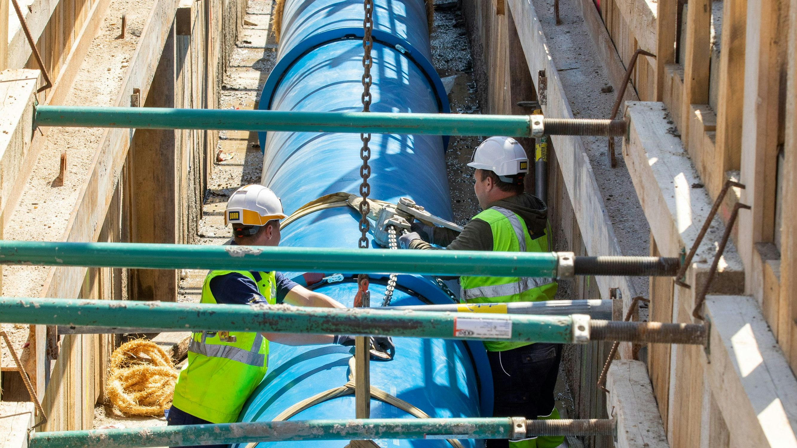 Bis 2026 soll eine neue Wasserleitung den Nord-Westen Wiens erschließen.