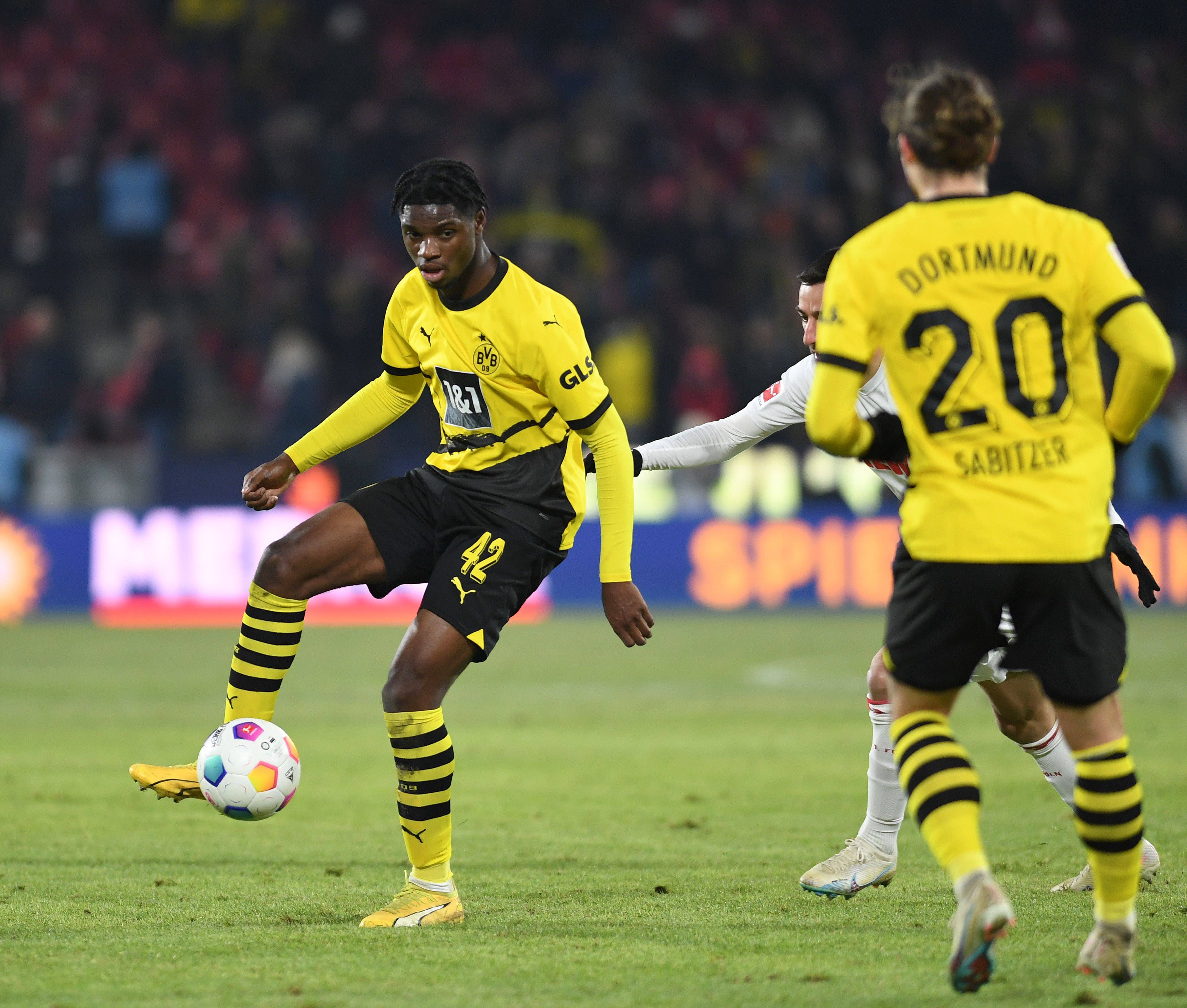 Hendry Blank bei seinem Bundesliga-Debüt