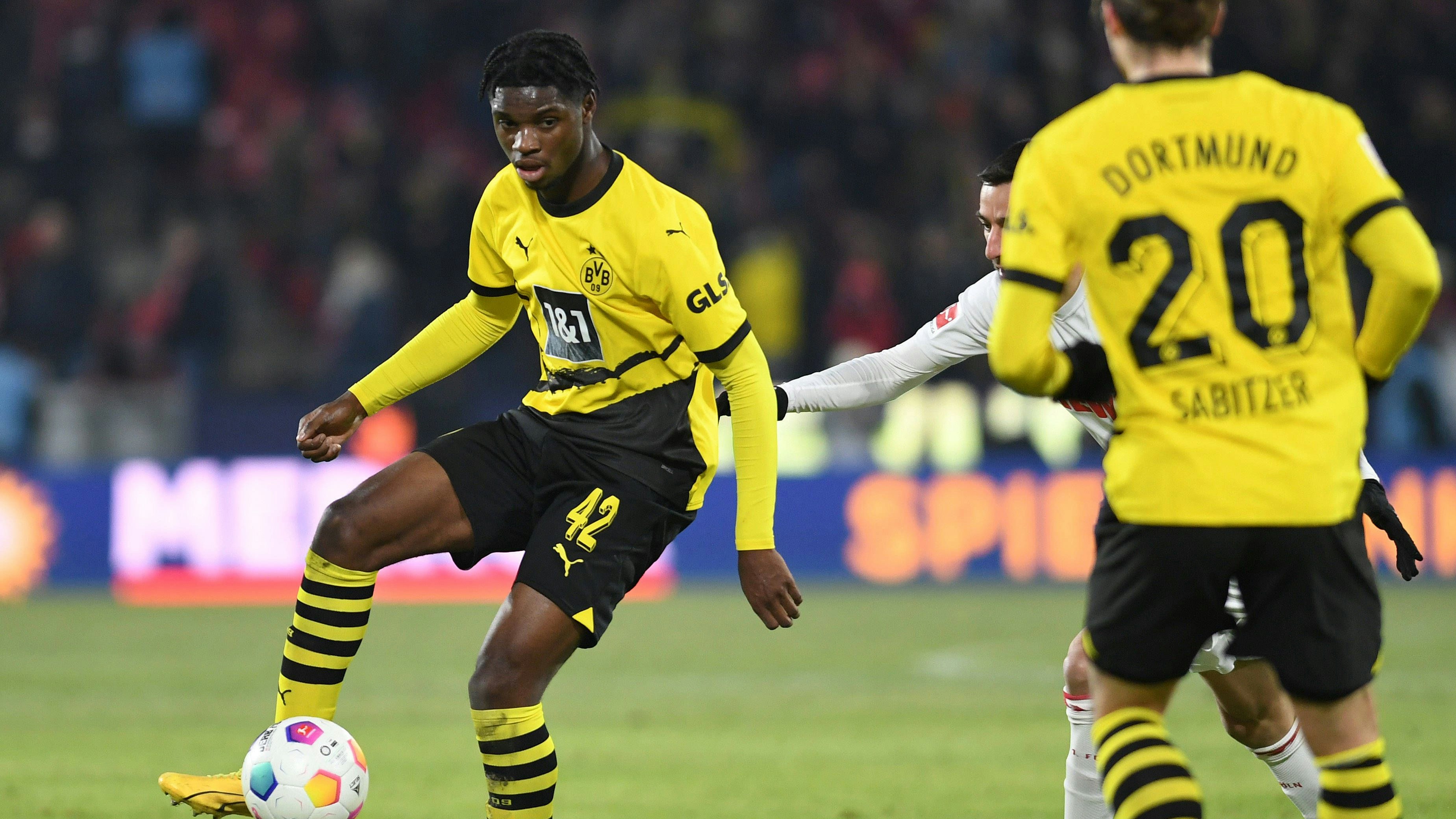 Hendry Blank bei seinem Bundesliga-Debüt