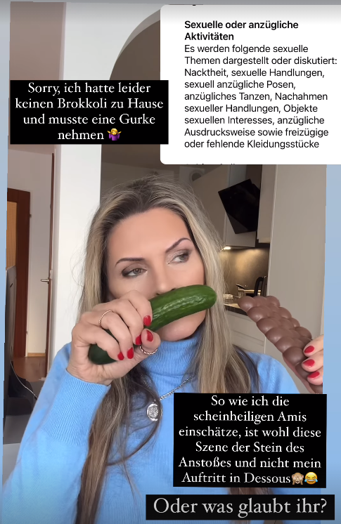 Martina Kaiser kann nicht glauben, dass ihr Video gelöscht wurde