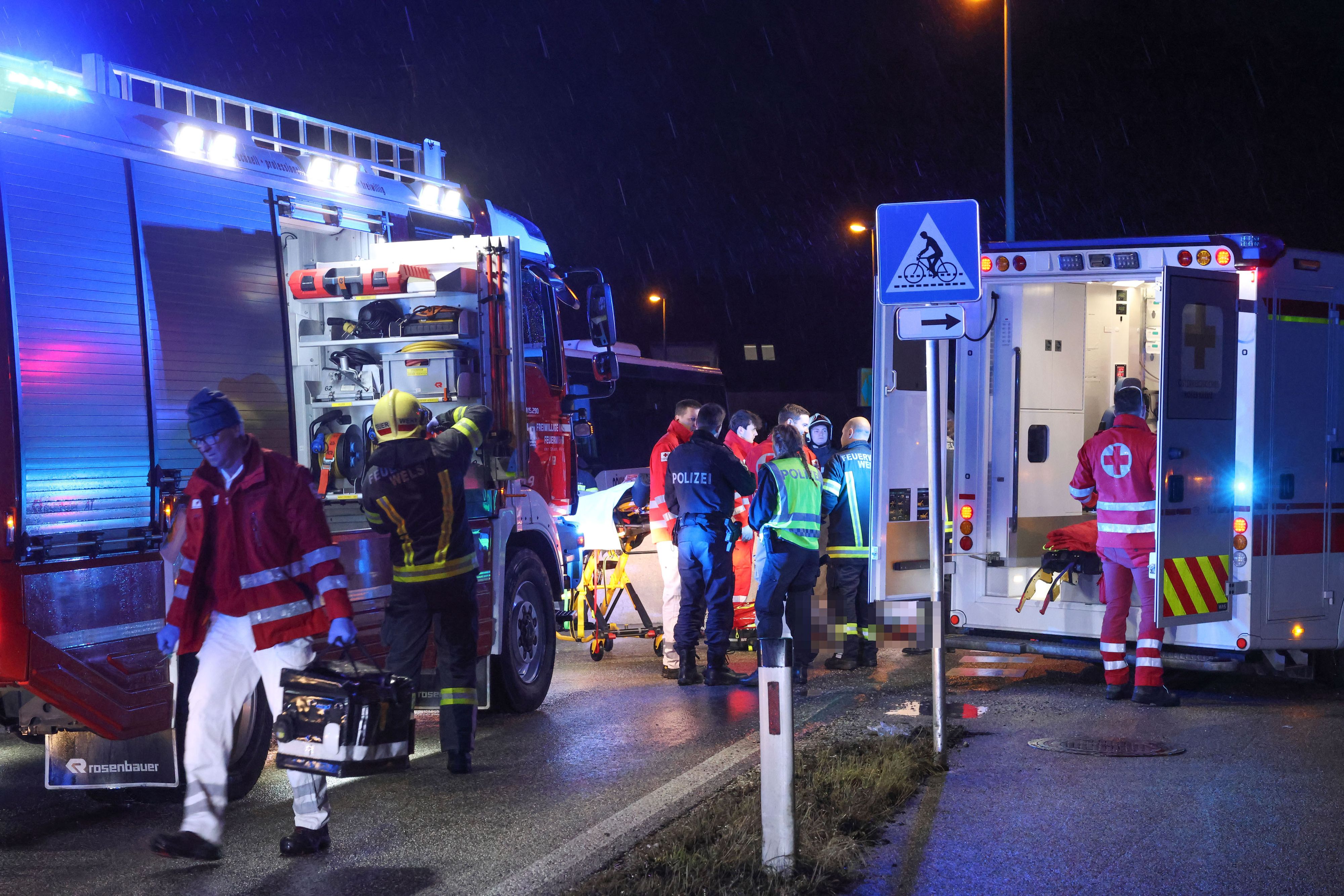 Am Donnerstag ereignete sich in Wels-Oberthan ein tödlicher Verkehrsunfall. 