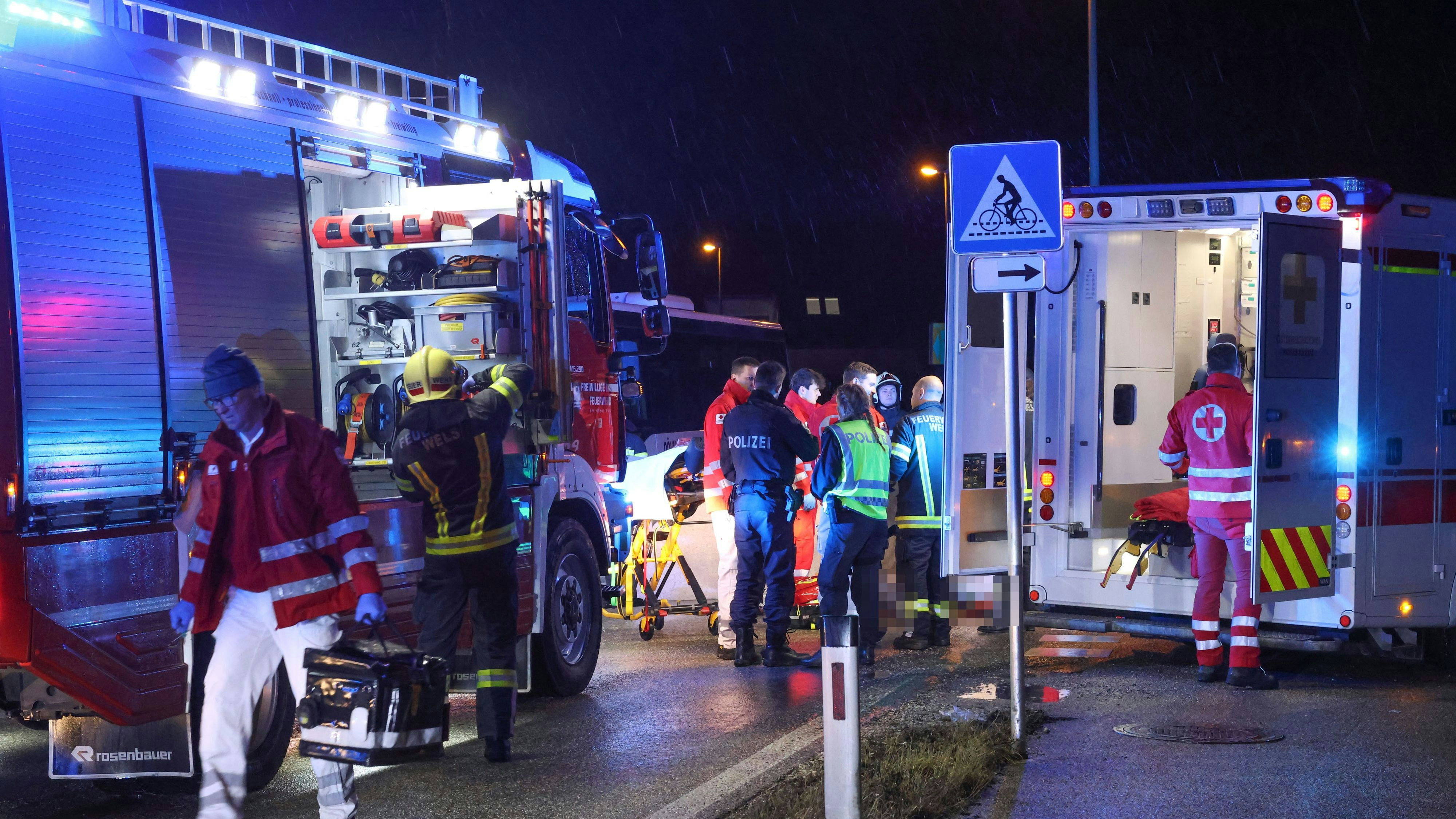 Am Donnerstag ereignete sich in Wels-Oberthan ein tödlicher Verkehrsunfall. 