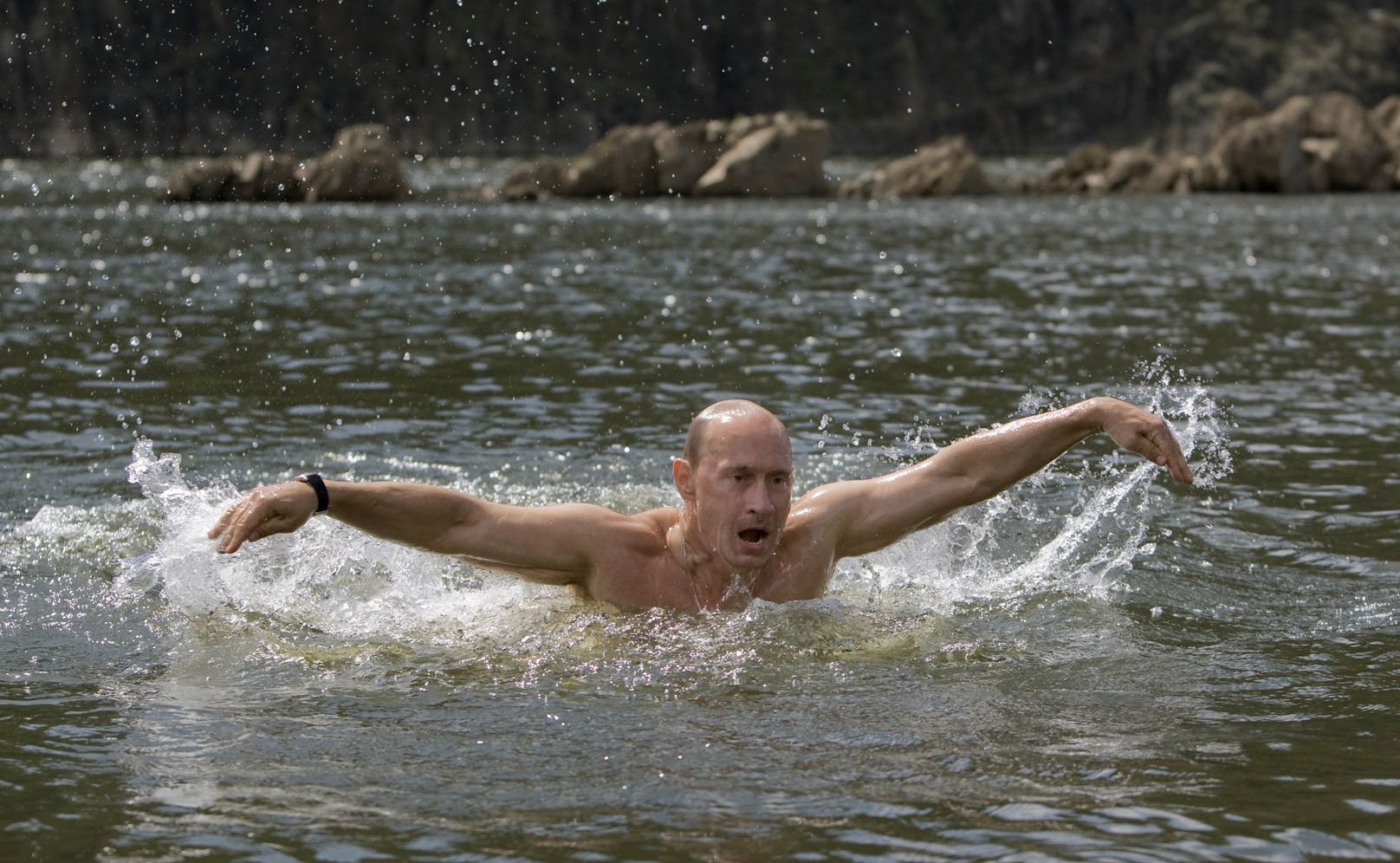 Präsident mit Vorliebe für die Natur: In der Vergangenheit zeigte sich der russische Präsident Wladimir Putin gerne in der bei Outdoor-Aktivitäten.&nbsp;