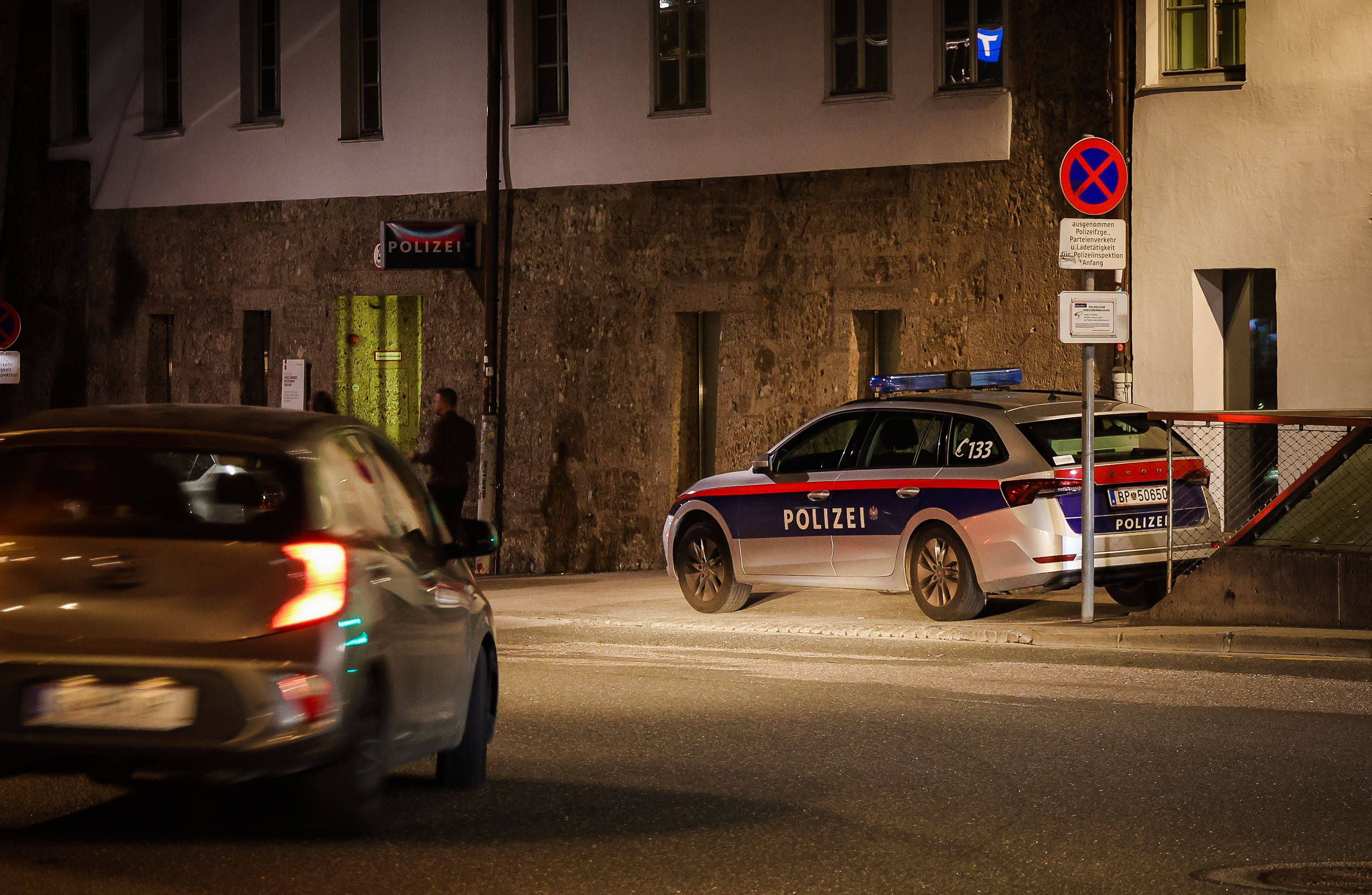 Die Polizei konnte den Pkw-Lenker rasch ausfindig machen.