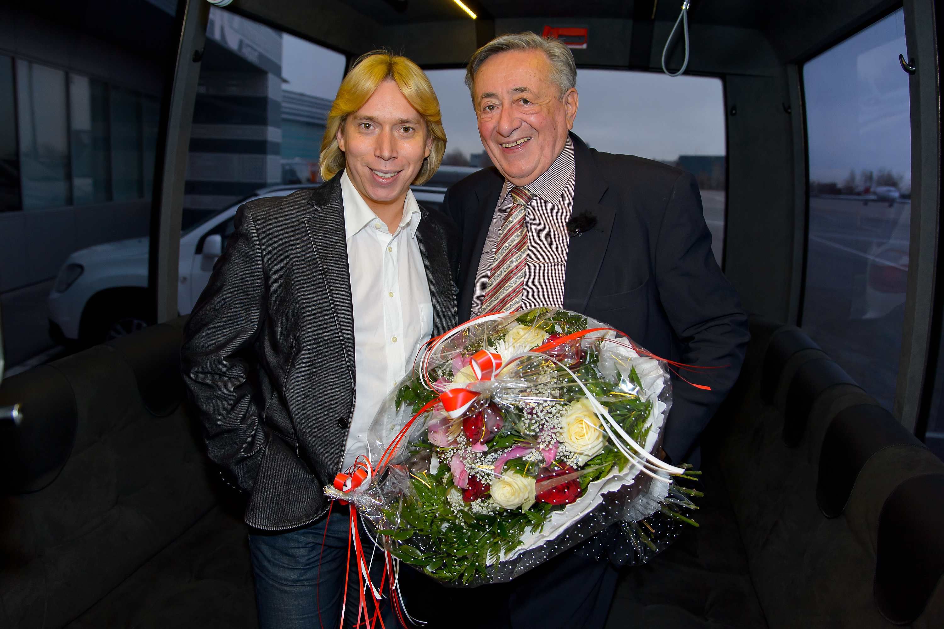 Da war die Welt noch in Ordnung: Helmut Werner und Richard Lugner 2013