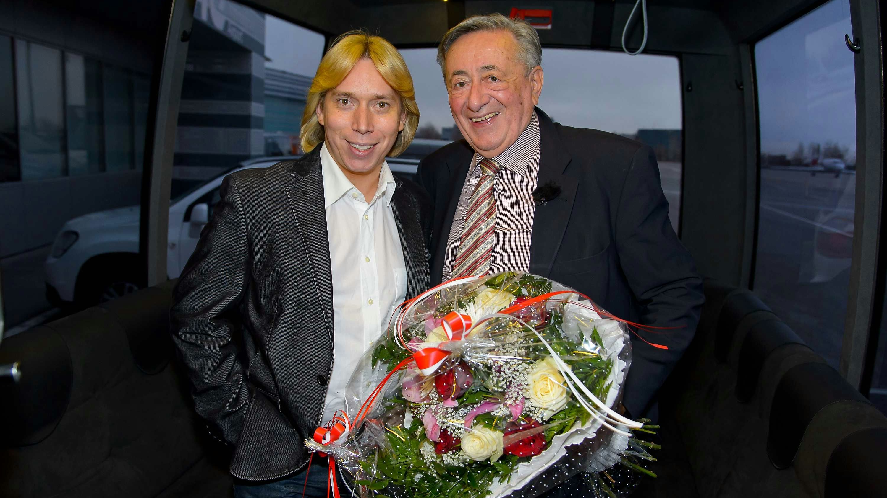 Da war die Welt noch in Ordnung: Helmut Werner und Richard Lugner 2013