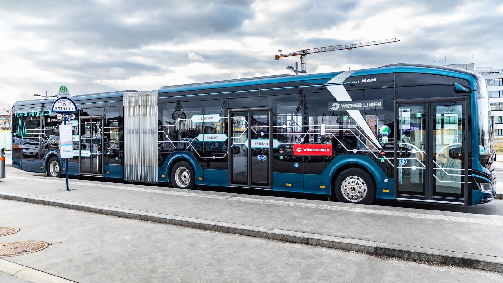 Umweltfreundlich: Wiener Linien testen nun E-Gelenkbus