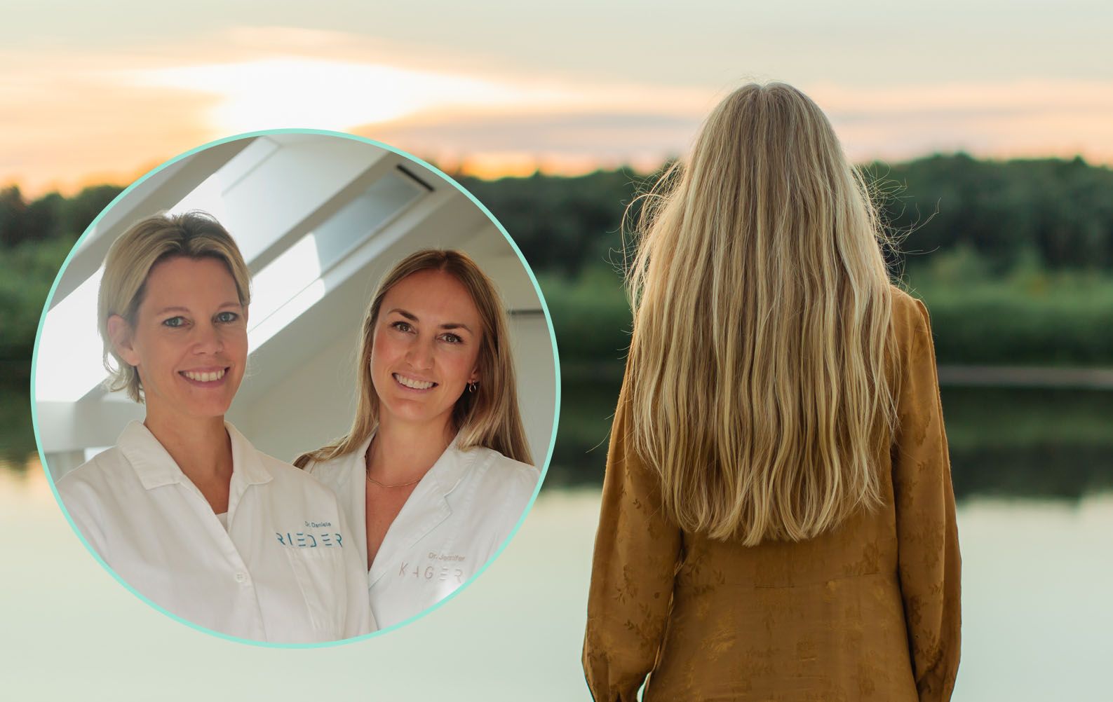 Anna S. ließ sich in der Ordination von Daniela Rieder (l.) und Jennifer Kager die Schamlippen verkleinern (Symbolbild).