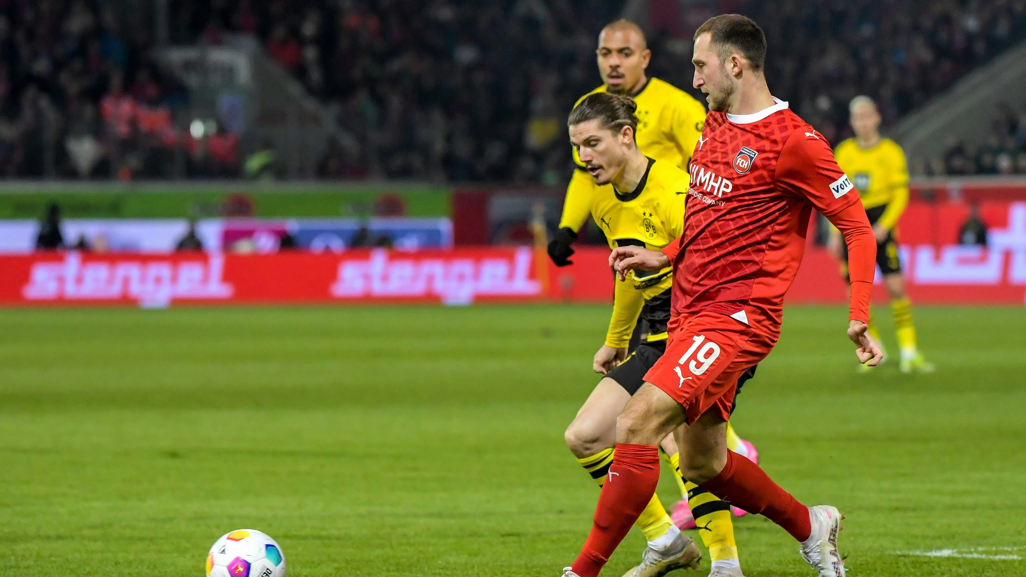 Marcel Sabitzer gegen Heidenheim. 