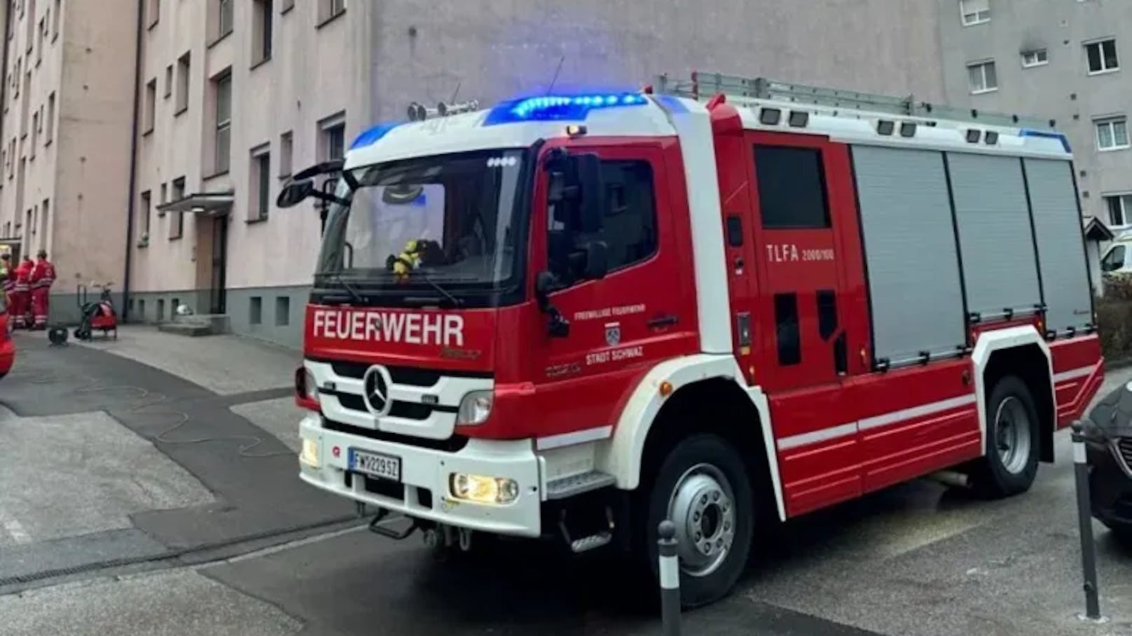 CO-Austritt sorgt für großen Feuerwehreinsatz in Schwaz