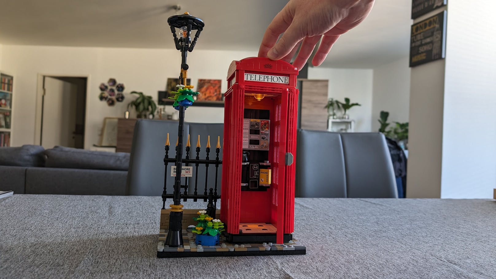 LEGOs rote Telefonzelle ist ein schönes London-Souvenir