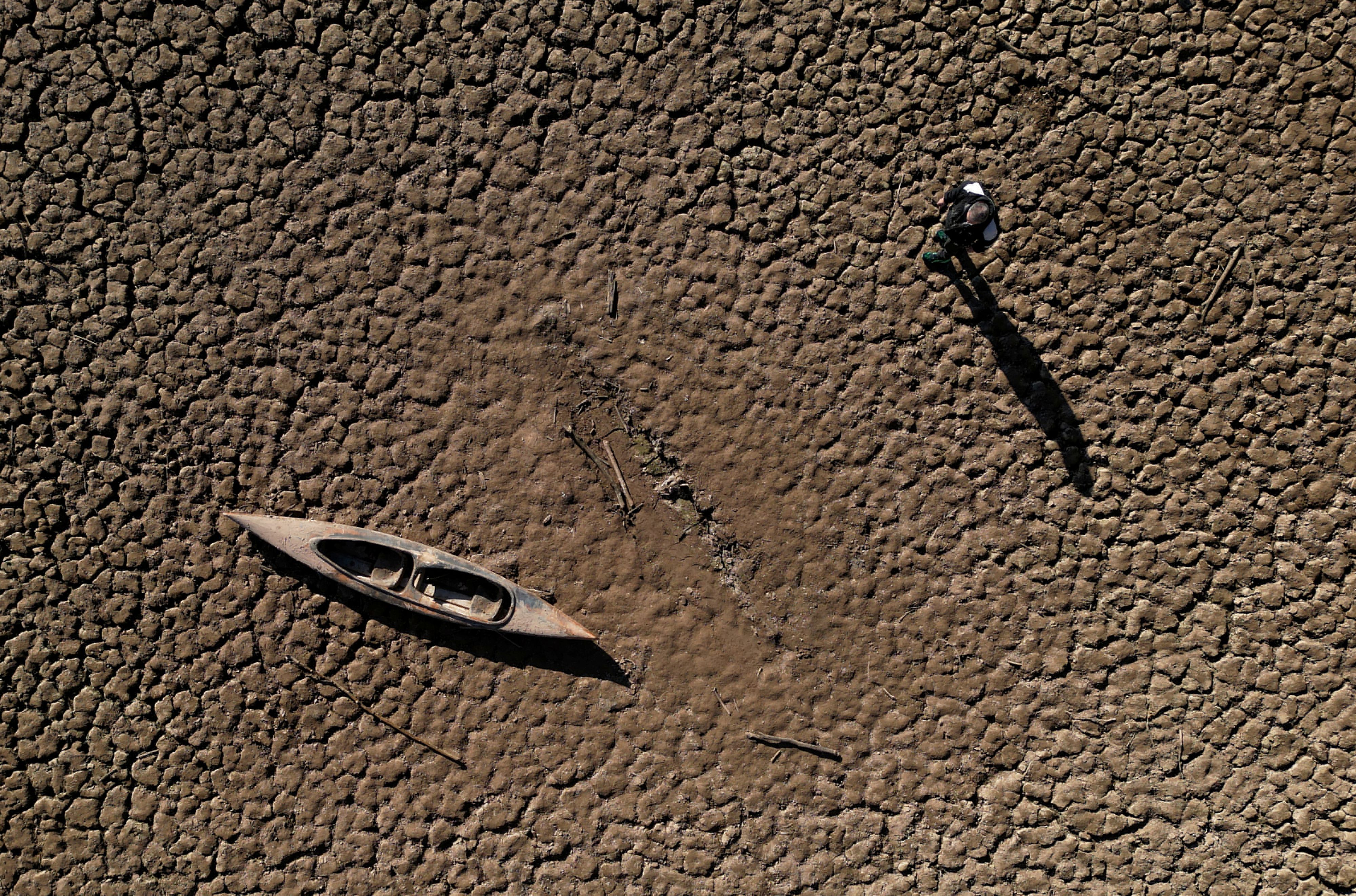 Sant Roma De Sau, Spanien. Seit Jahren fällt in der Region zu wenig Regen.