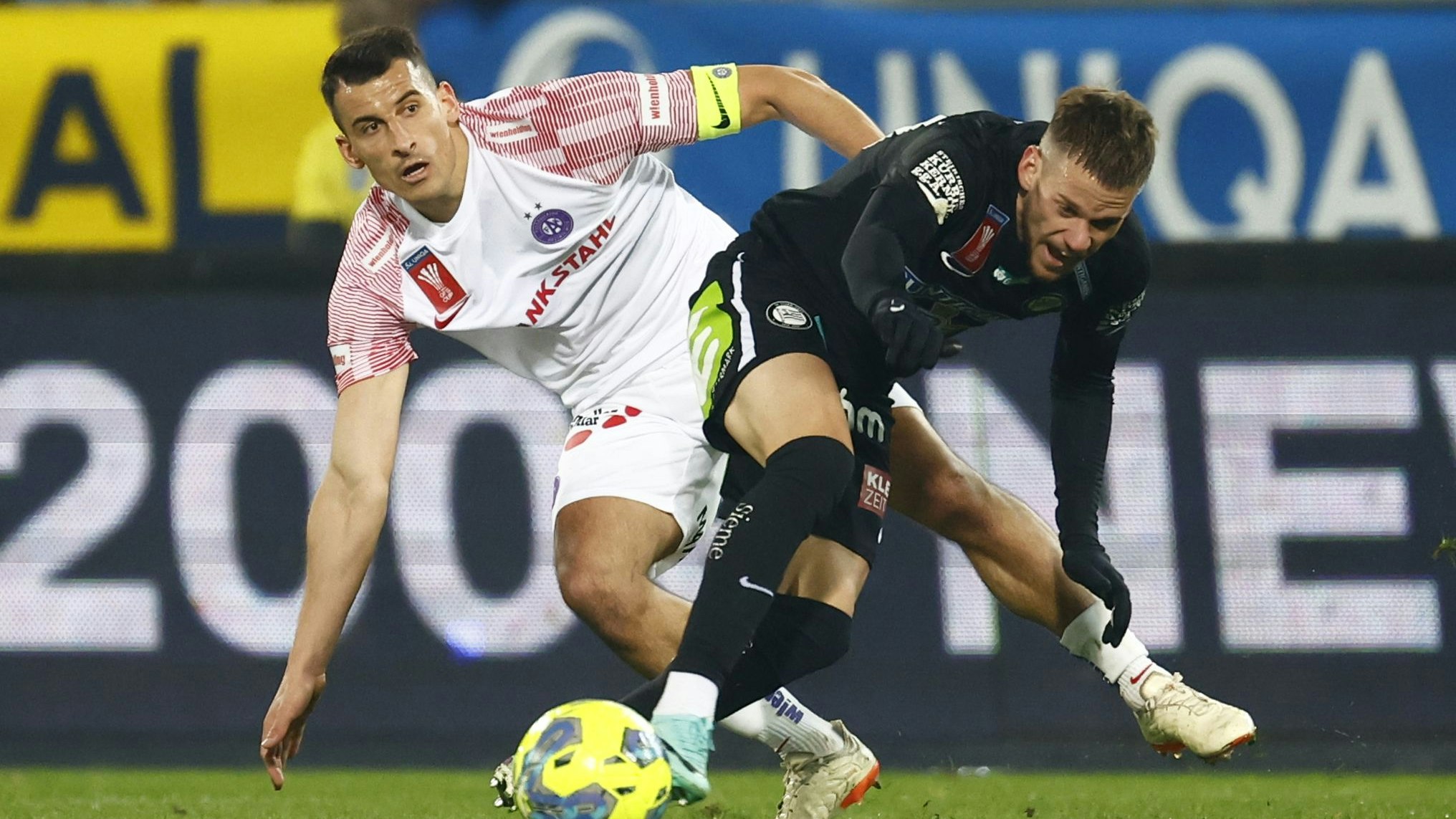 Austria-Kapitän Manfred Fischer. 