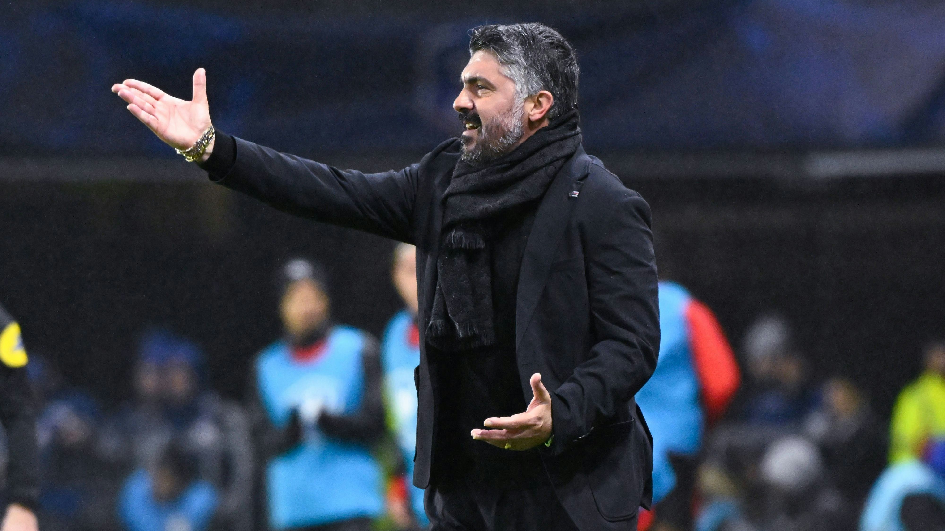 Die italienische Legende Gennaro Gattuso ist zurzeit Trainer von Olympique Marseille.