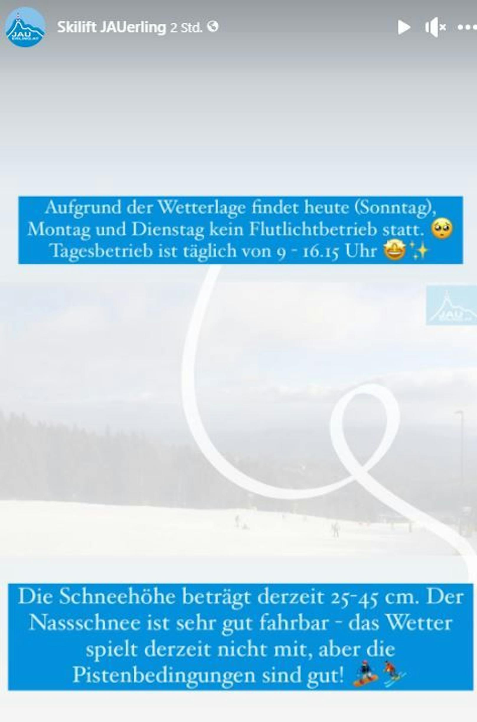 Wegen der Wetterlage blieben die Gäste aus.