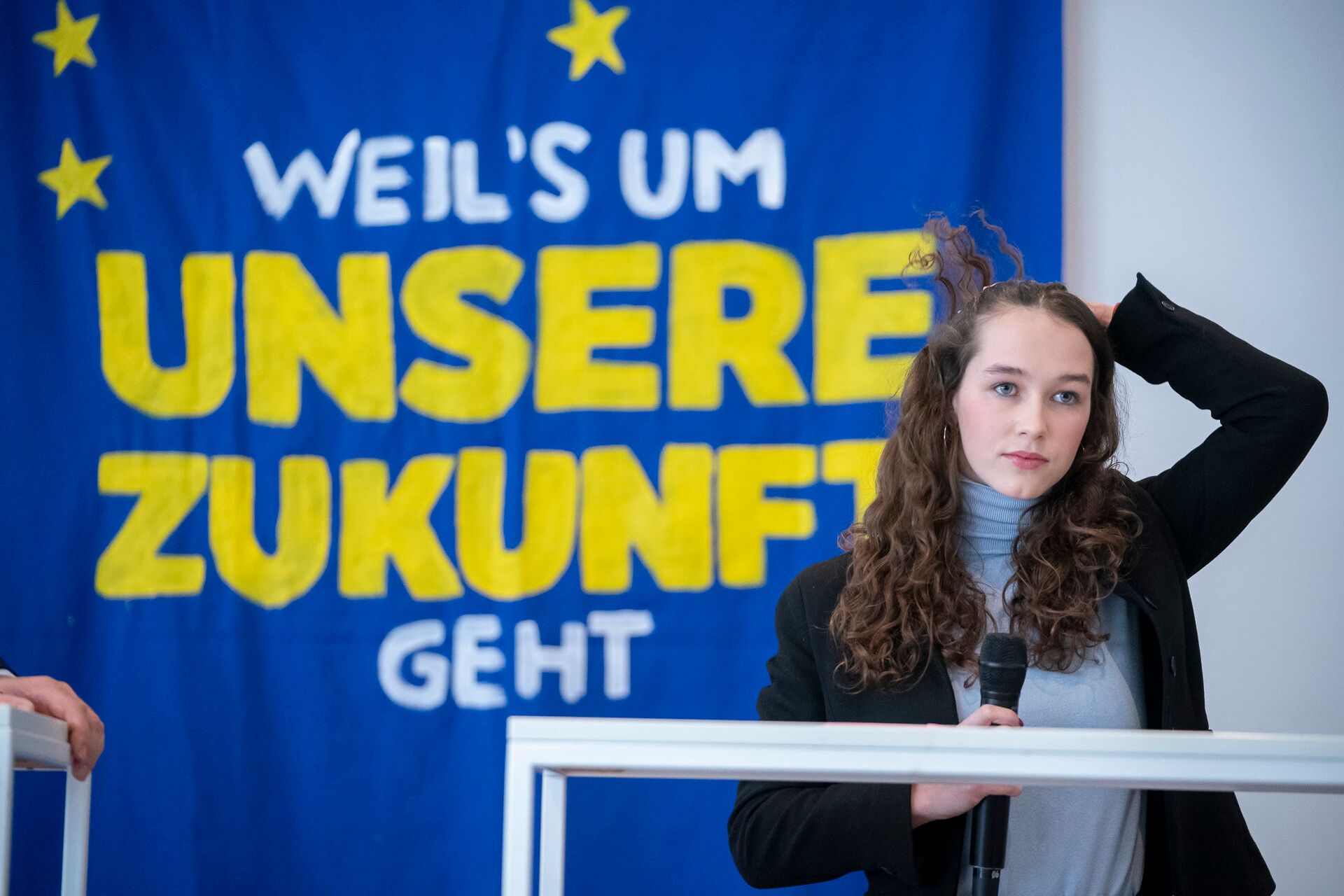 Lena Schilling, Spitzenkandidatin der Grünen für die EU-Wahl