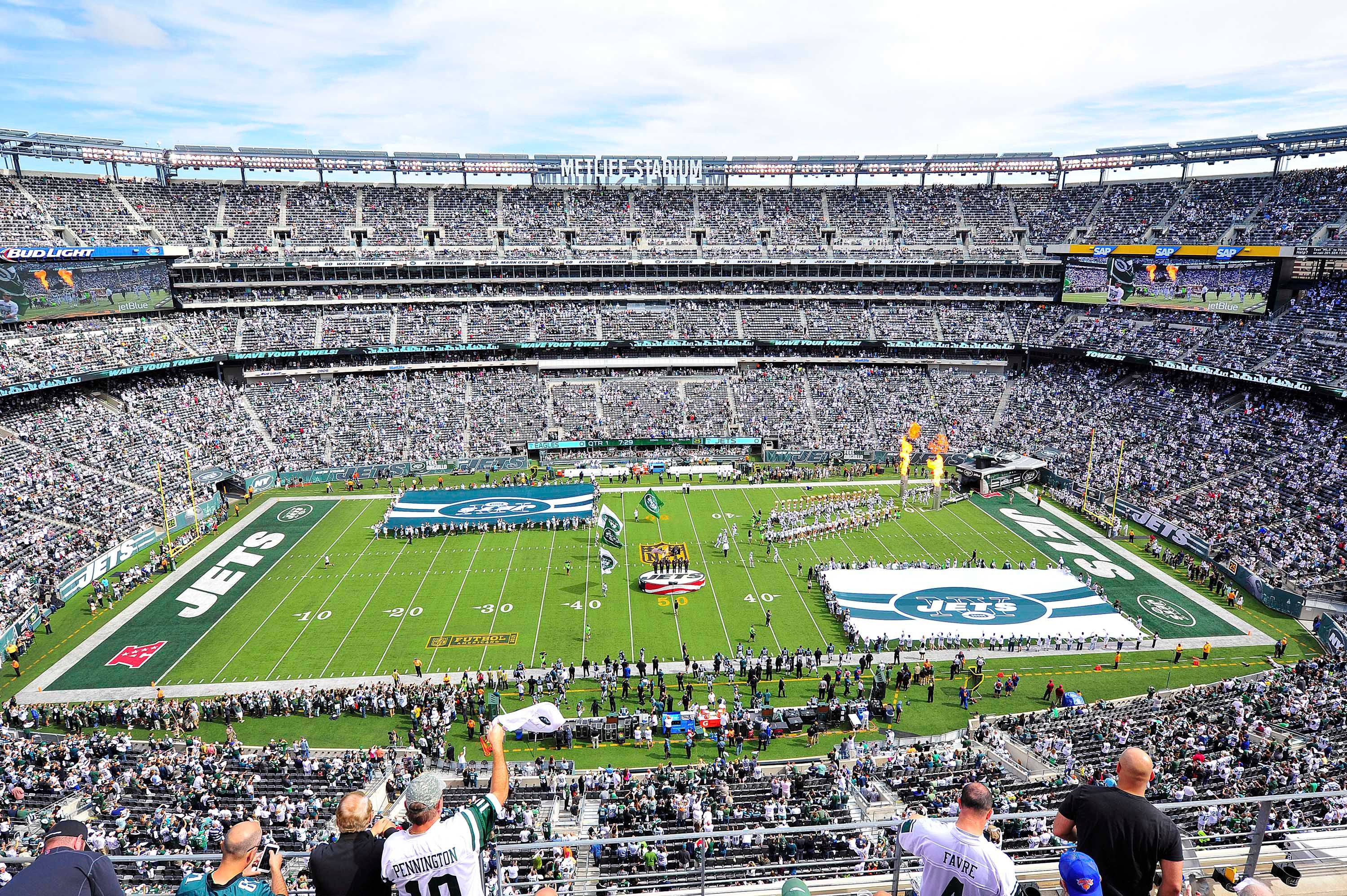 Das MetLife Stadium in New York