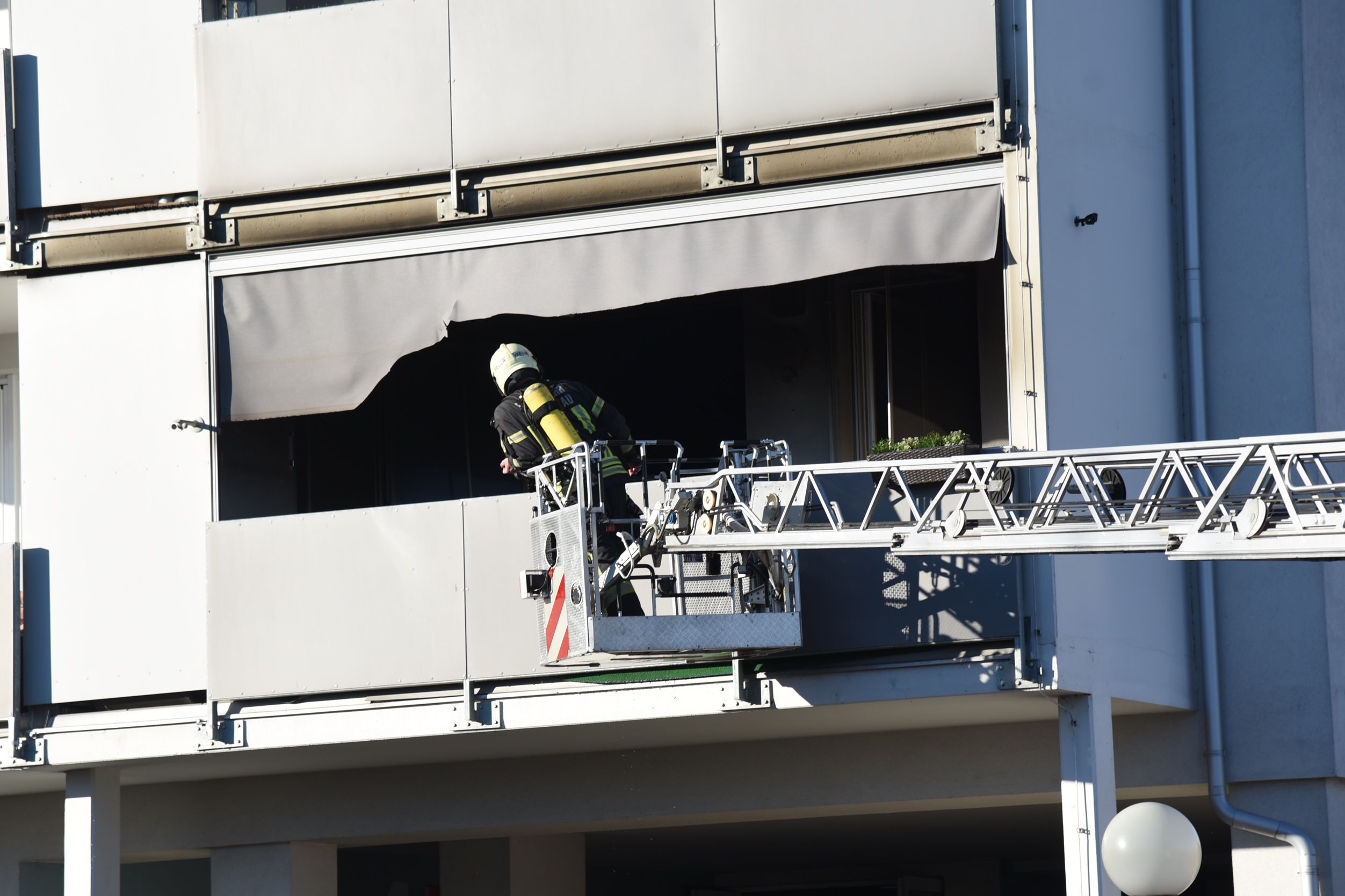 Drei Tote in Bad Vöslau: Feuerwehr im Einsatz