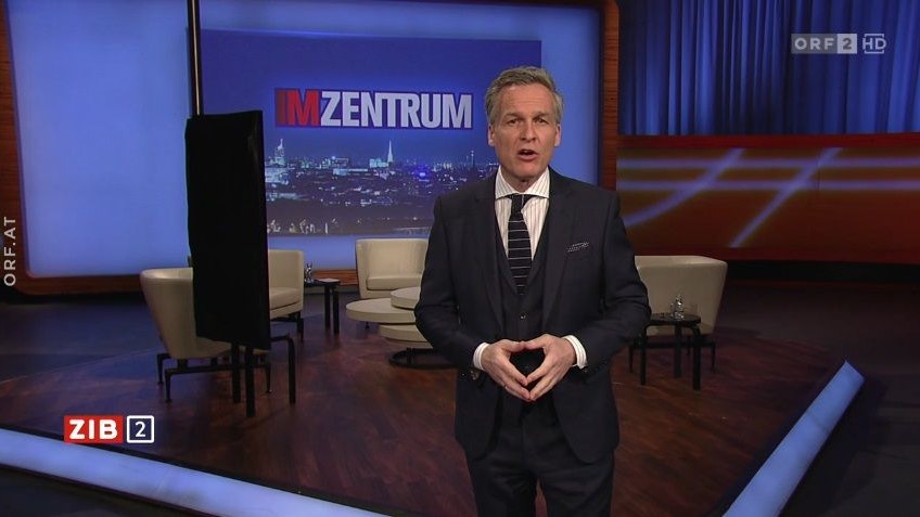 Spontaner Ersatz: Tarek Leitner moderiert "Im Zentrum".