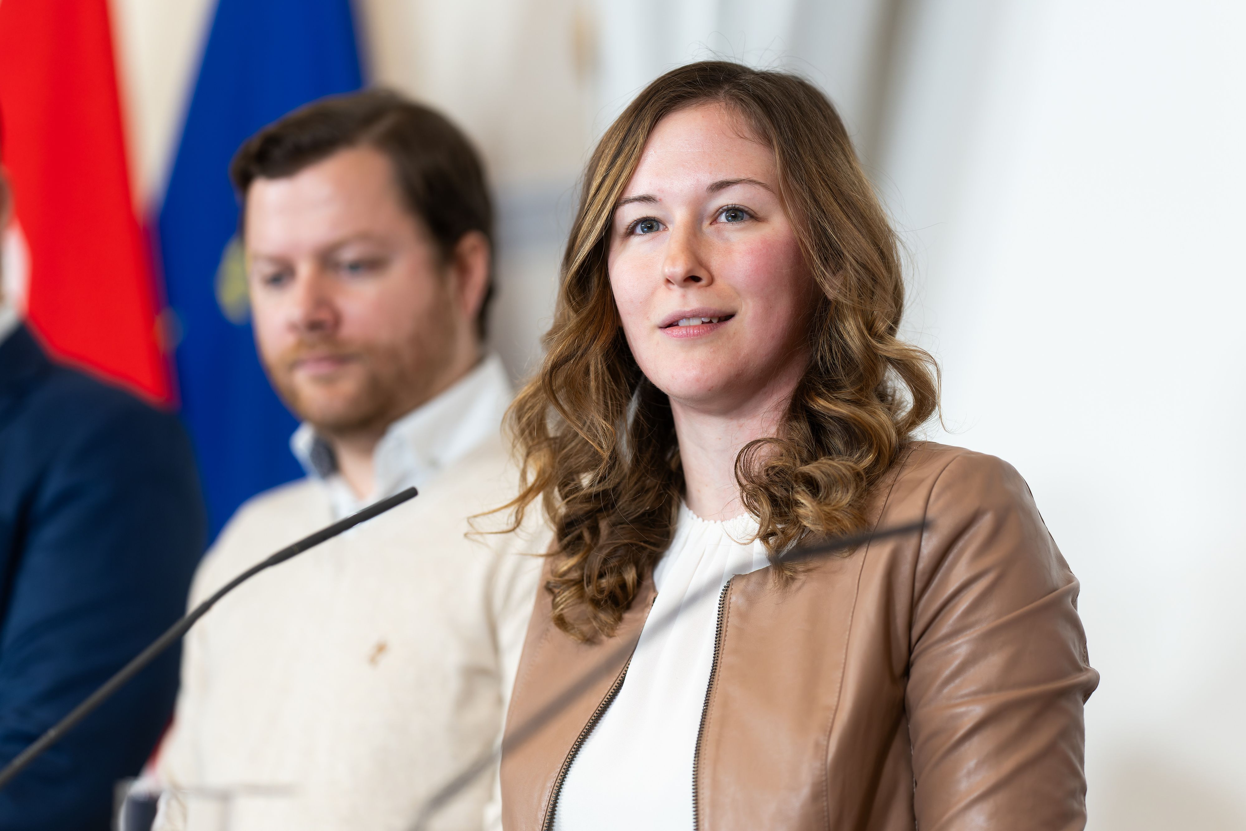 Jugend-Staatssekretärin Claudia Plakolm (ÖVP) stellte eine Internet-Studie vor.