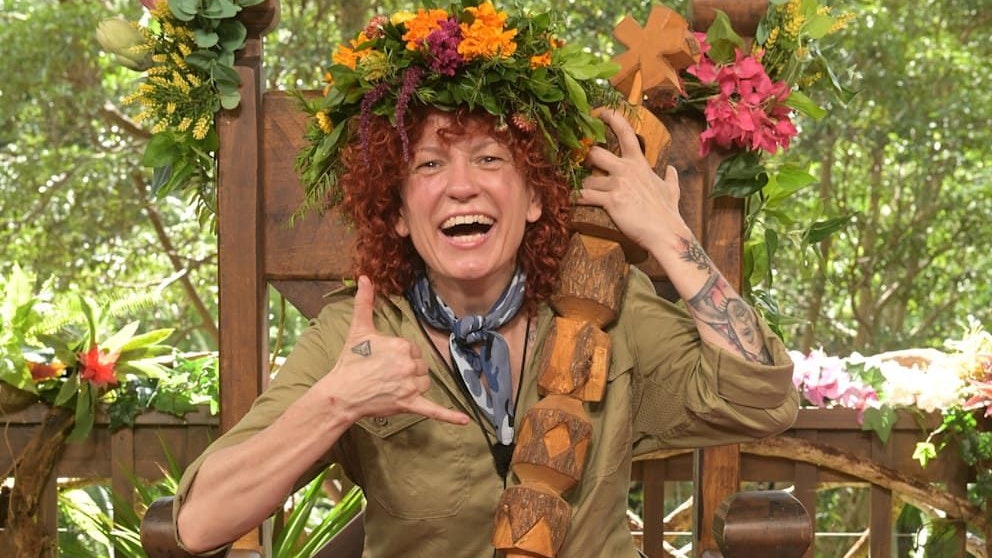 Lucy Diakovska erklimmt den Dschungel-Thron.