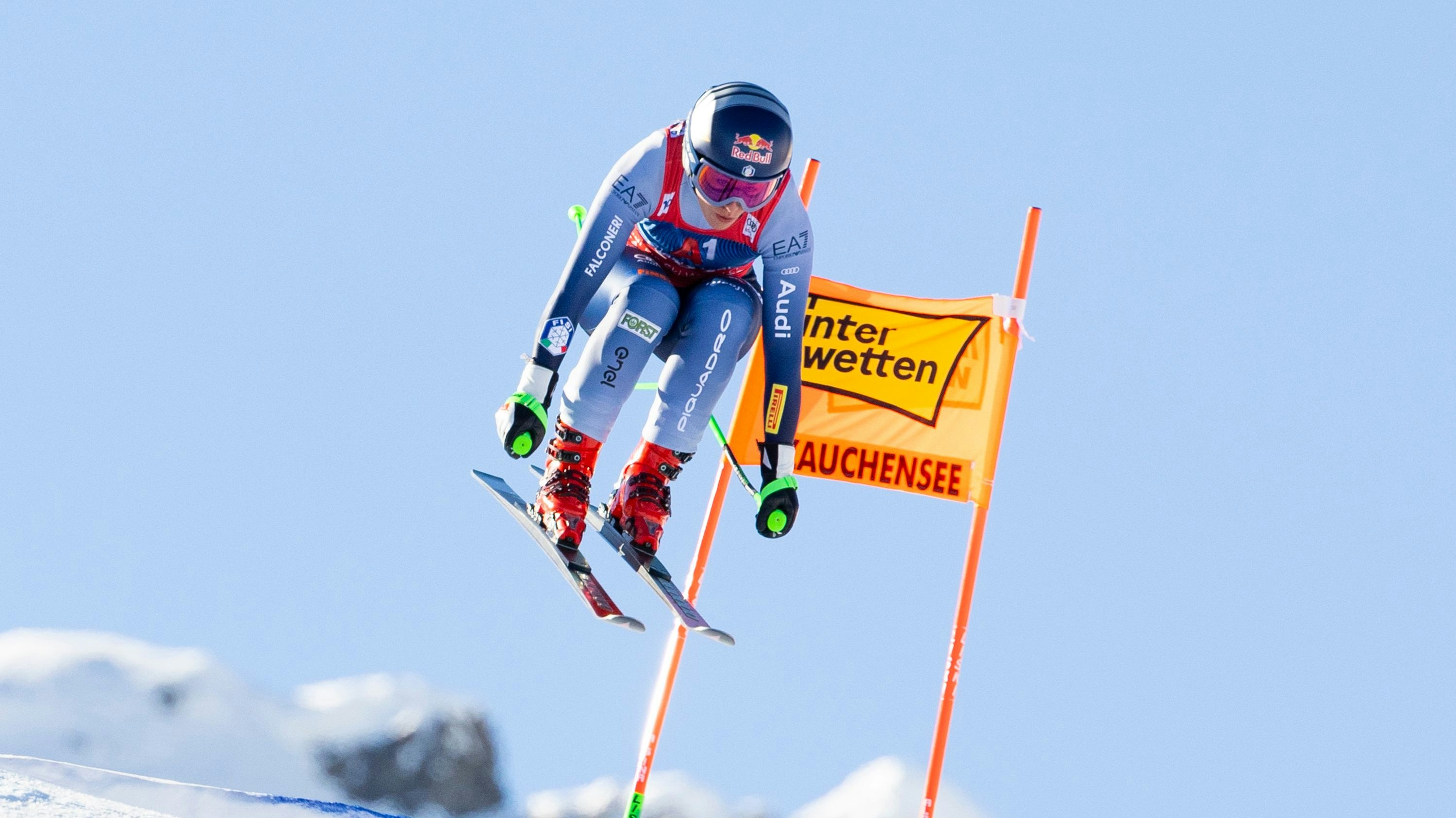 Die Saison ist für die Italienerin Sofia Goggia mit der Verletzung höchstwahrscheinlich vorbei.