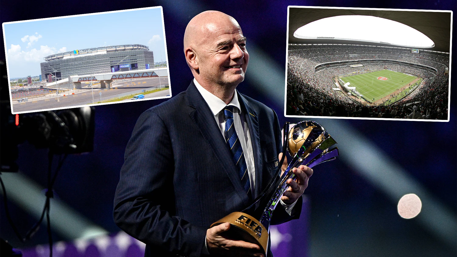 FIFA-Präsident Gianni Infantino ist ein Riesen-Fan der Mammut-WM.
