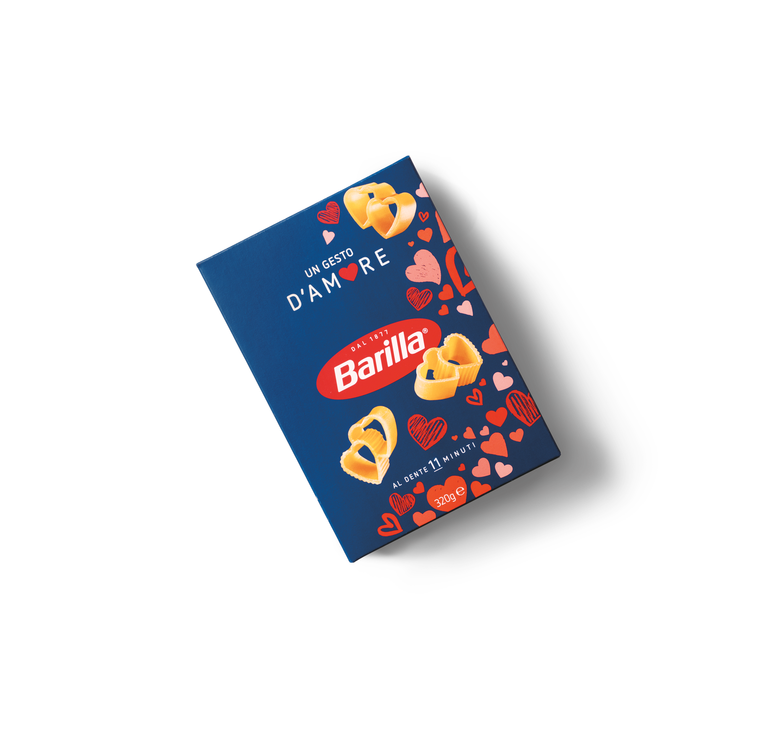 Limitierte Herzchenpasta von Barilla