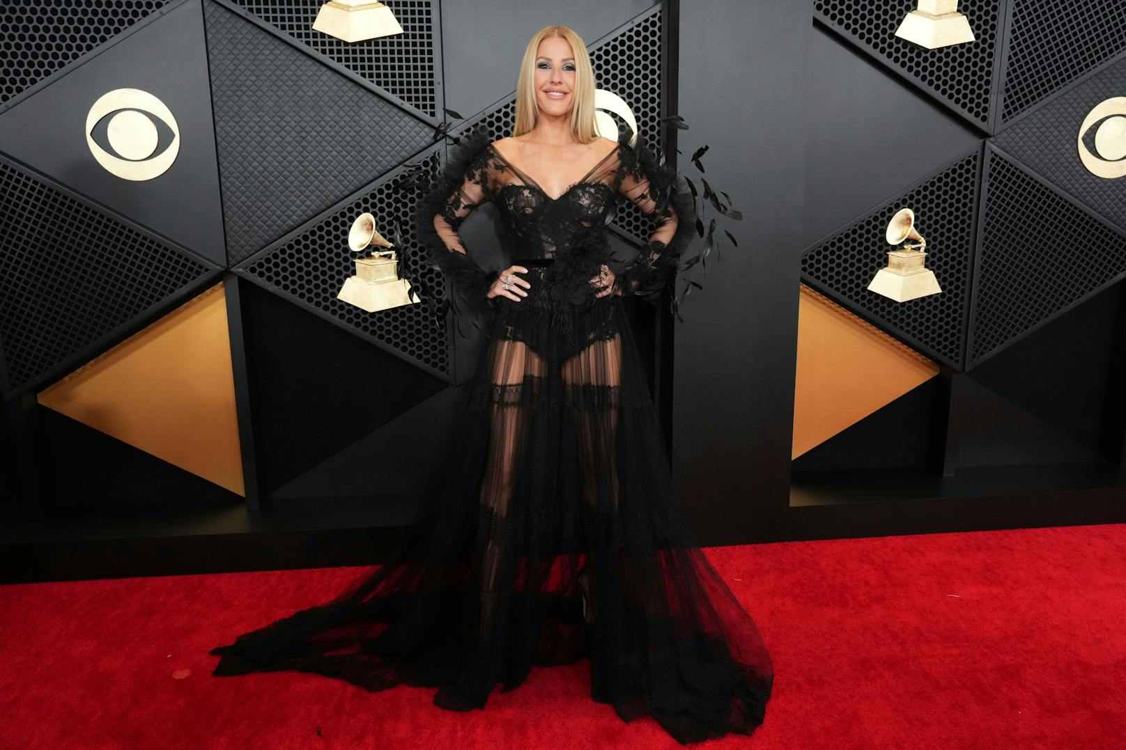 Ellie Goulding in Zuhair Murad.