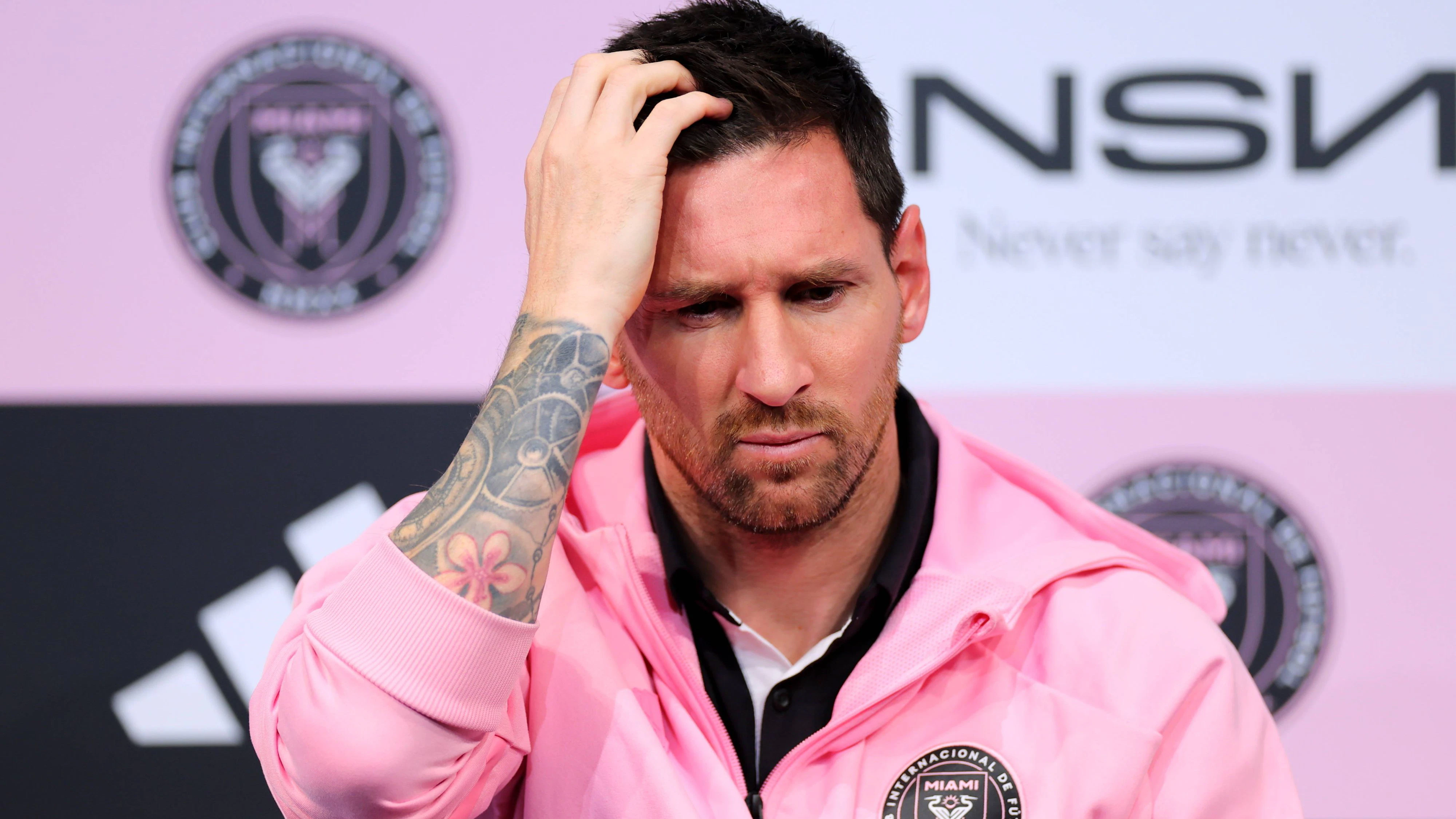 Messi ist angeschlagen