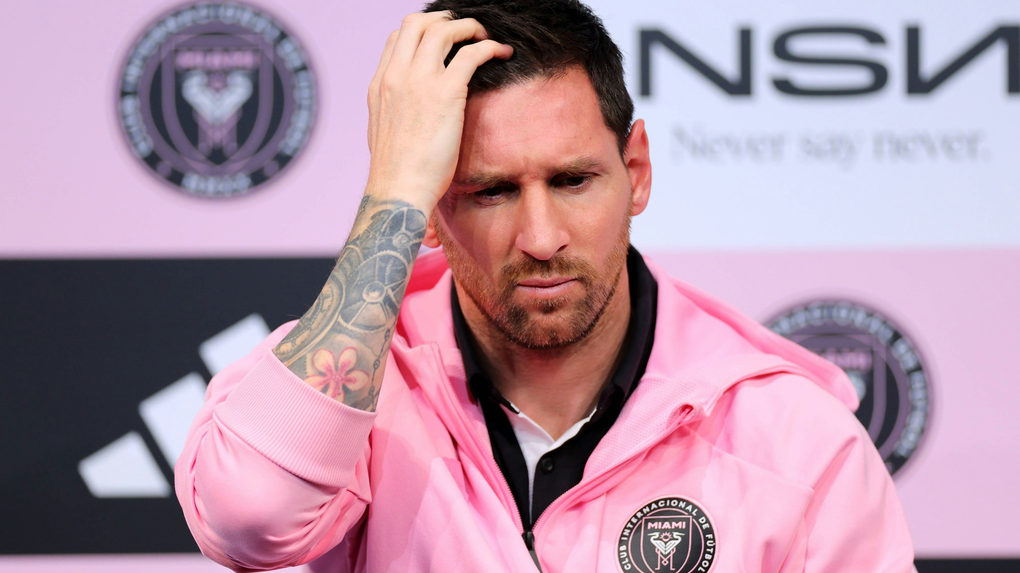 Messi ist angeschlagen