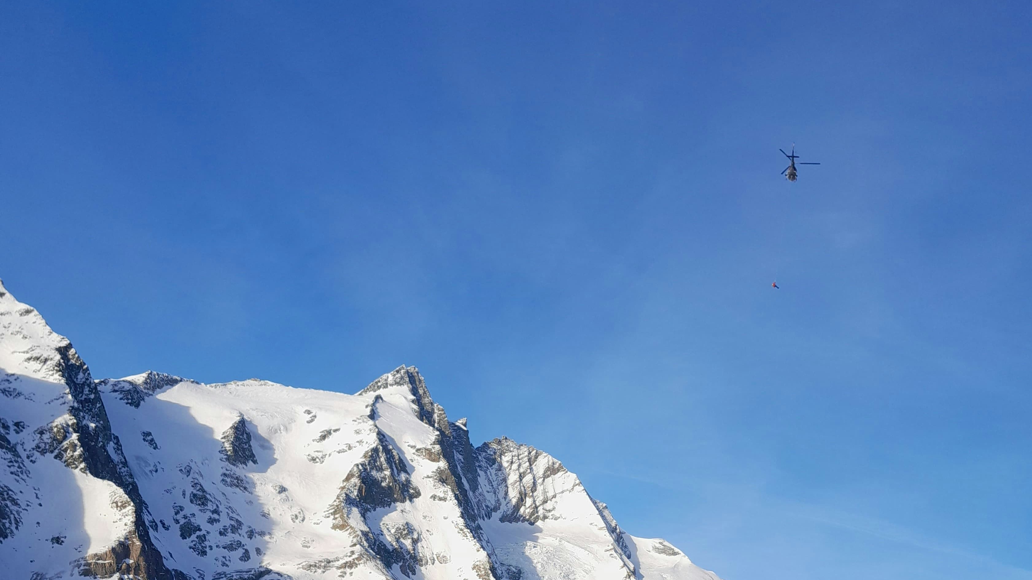 Nach zwei Nächten am Berg konnten die beiden tschechischen Alpinisten am Dienstag (06.02.2024) von der Polizei geborgen werden.